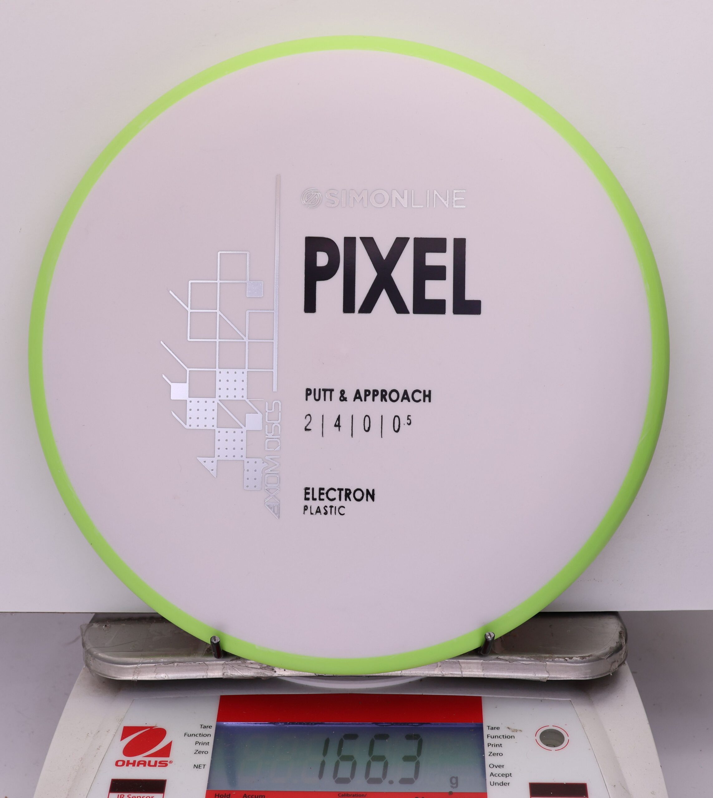 804826 Simon Line Electron Pixel - #07 NGreen-White, 166