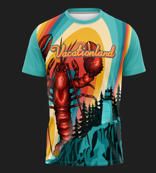 805158 TSA Vacationland Jersey - Lobster-Teal, Large