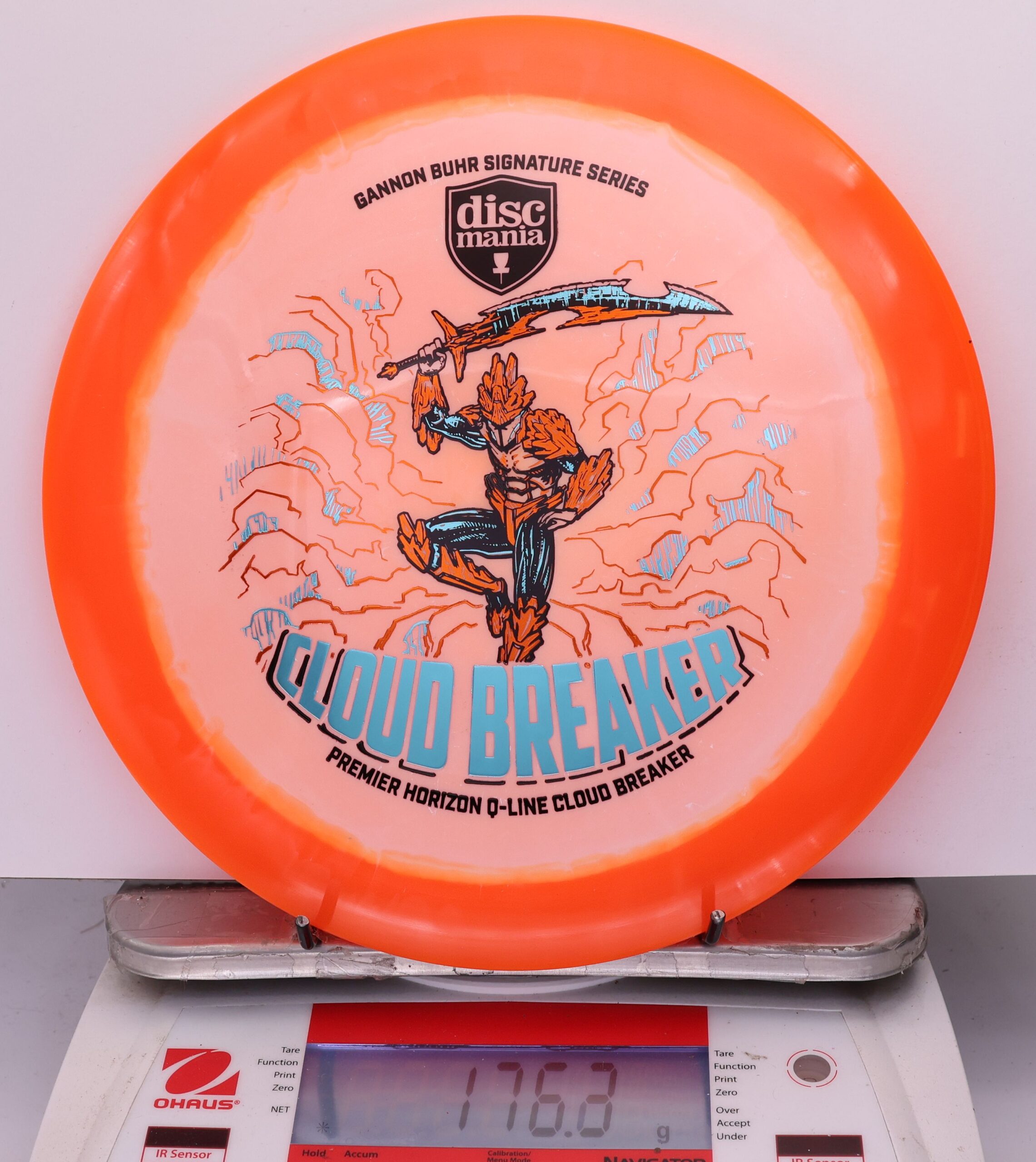 805622 Horizon Q-Line Premier Cloud Breaker, Gannon Buhr 2026 Signature Series - Triple Foil - #15 Orange-White, 176