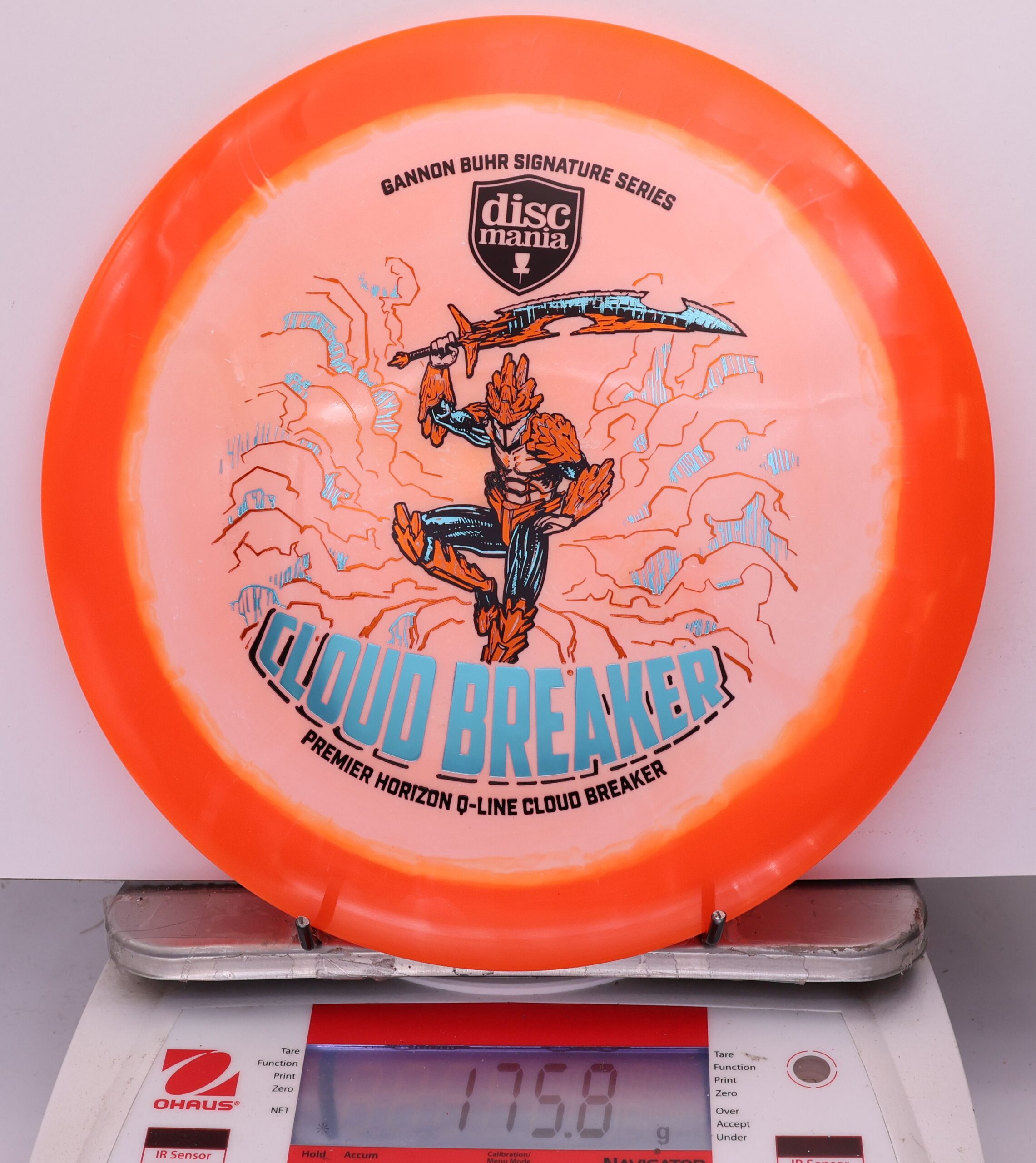 805678 Horizon Q-Line Premier Cloud Breaker, Gannon Buhr 2026 Signature Series - Triple Foil - #18 Orange-White, 176