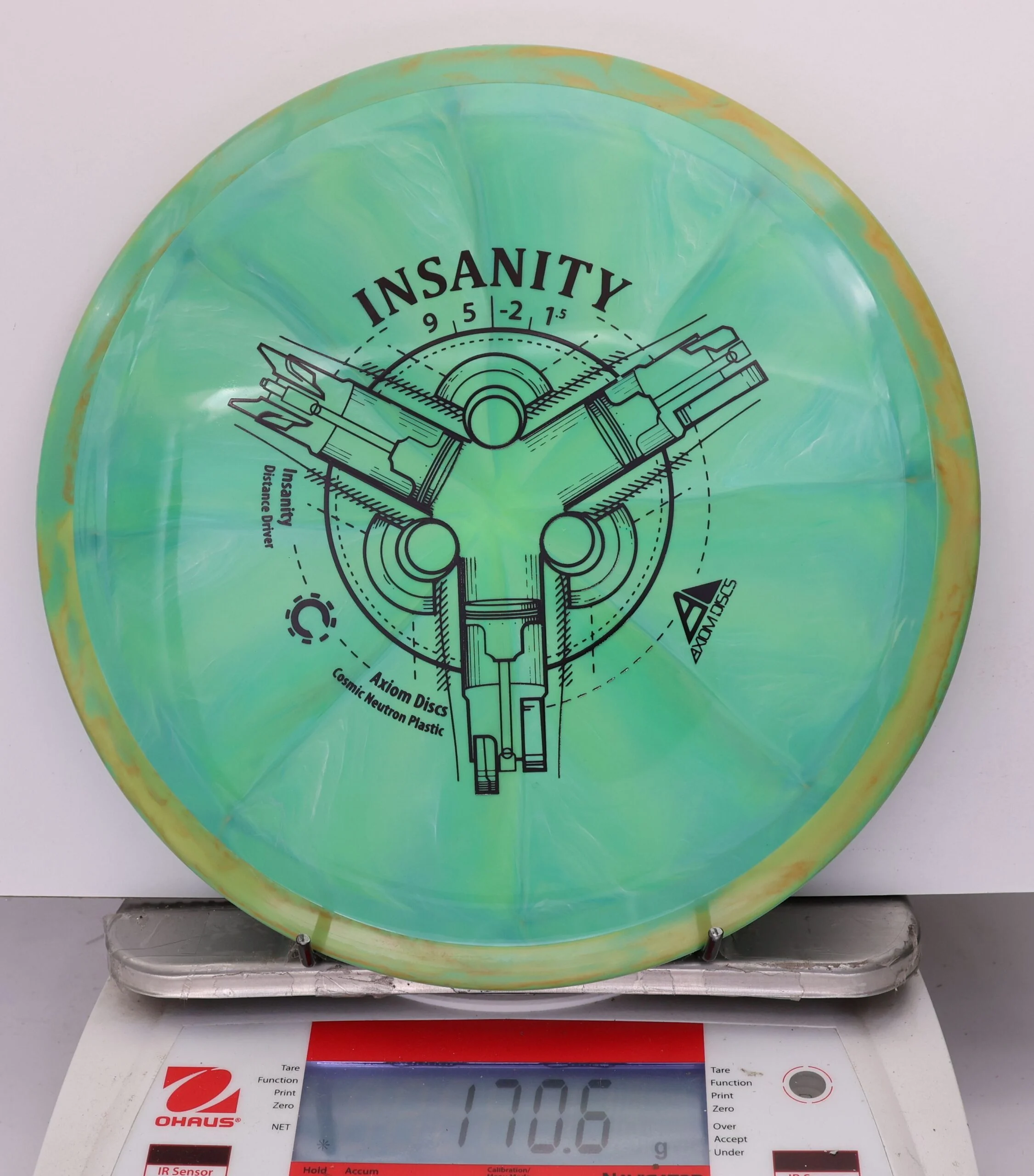 806420 Cosmic Neutron Insanity - #16 TealOrange-Teal, 171