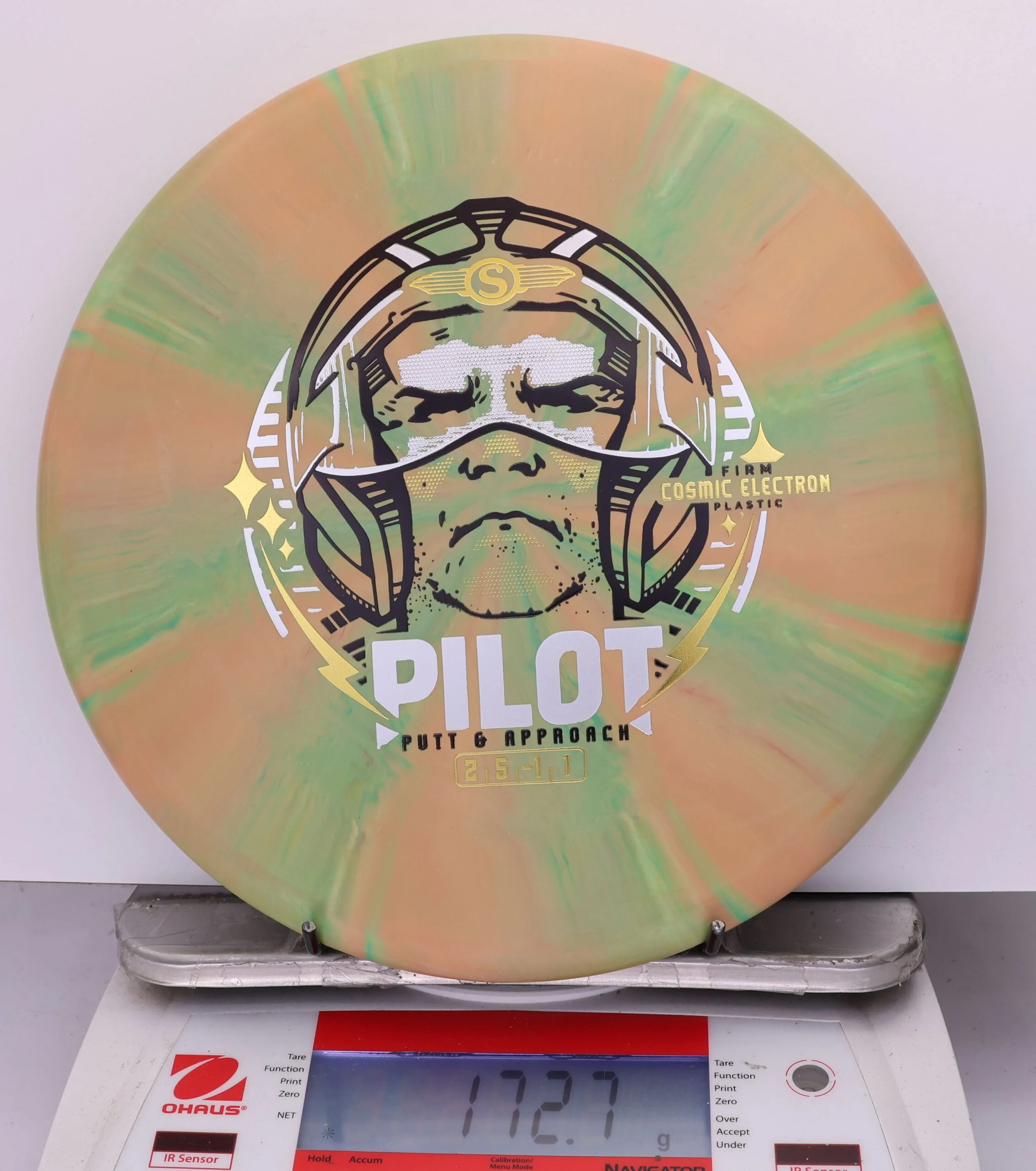 807583 Cosmic Electron Firm Pilot - #303 GreenOrange, 173