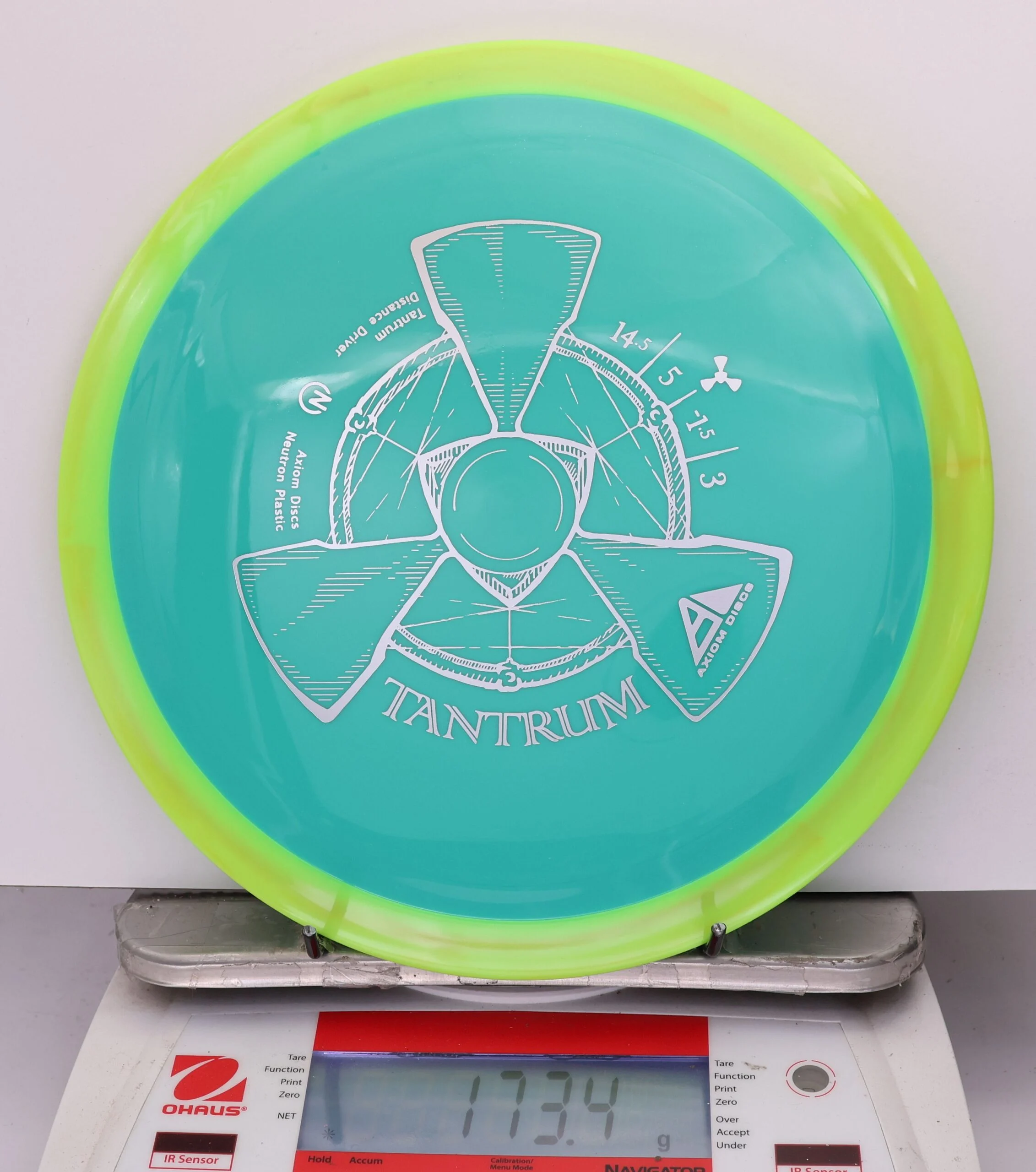 807626 Neutron Tantrum - #306 NYellow-Teal, 173