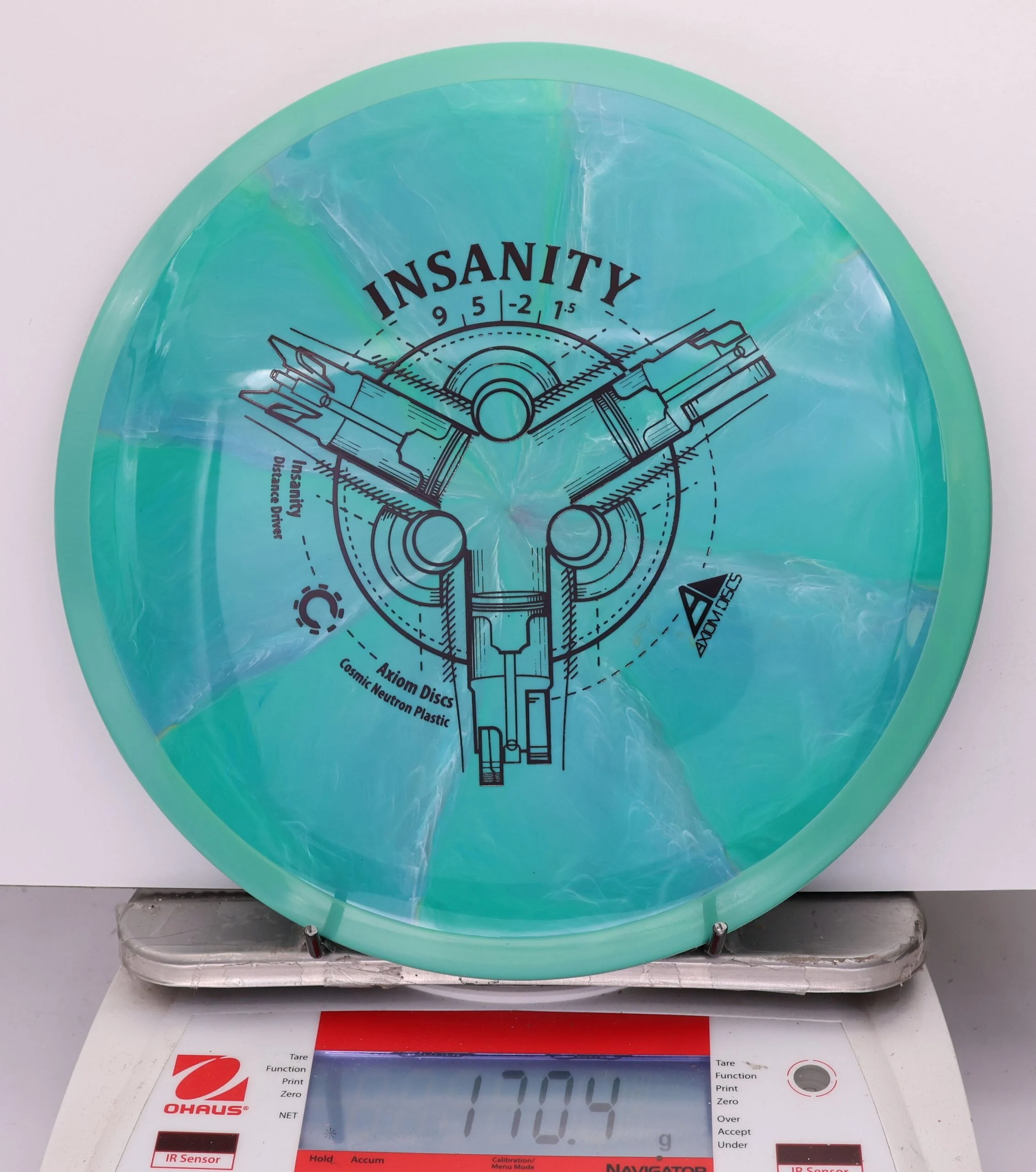 807745 Cosmic Neutron Insanity - #303 Teal, 170