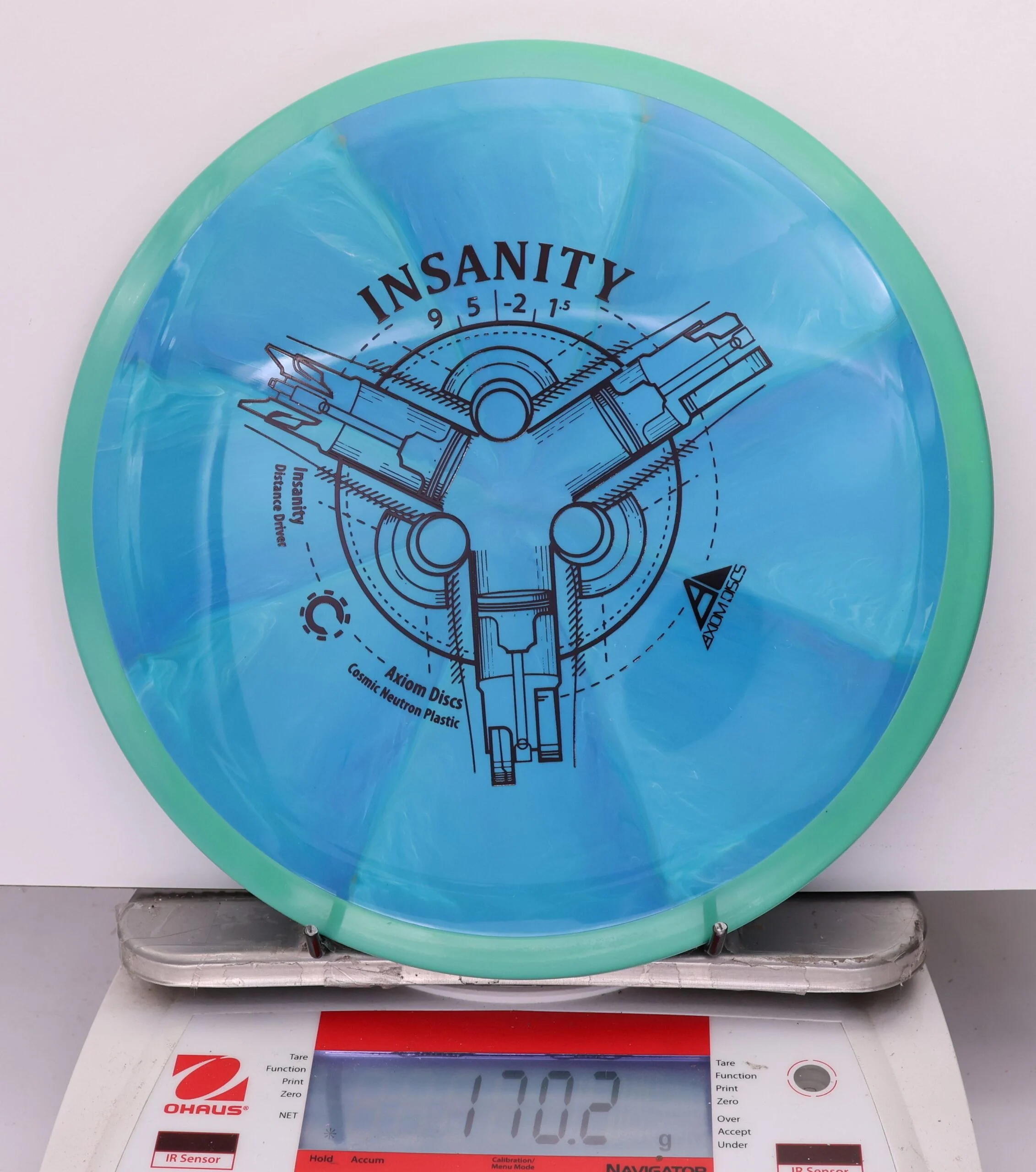807752 Cosmic Neutron Insanity - #305 Teal-Blue, 170