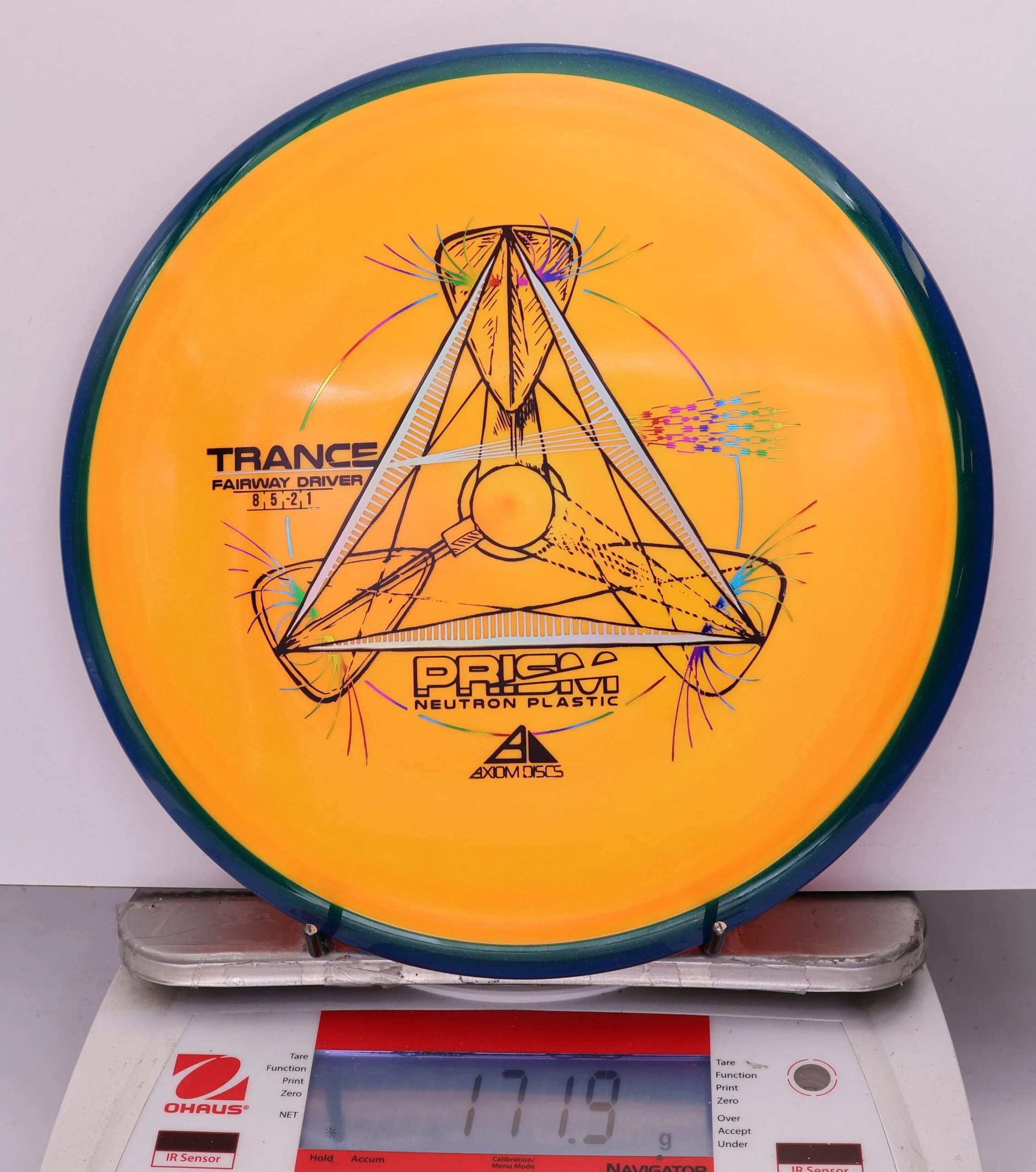 808037 Prism Neutron Trance - #306 DkGreenBlue-Orange, 172