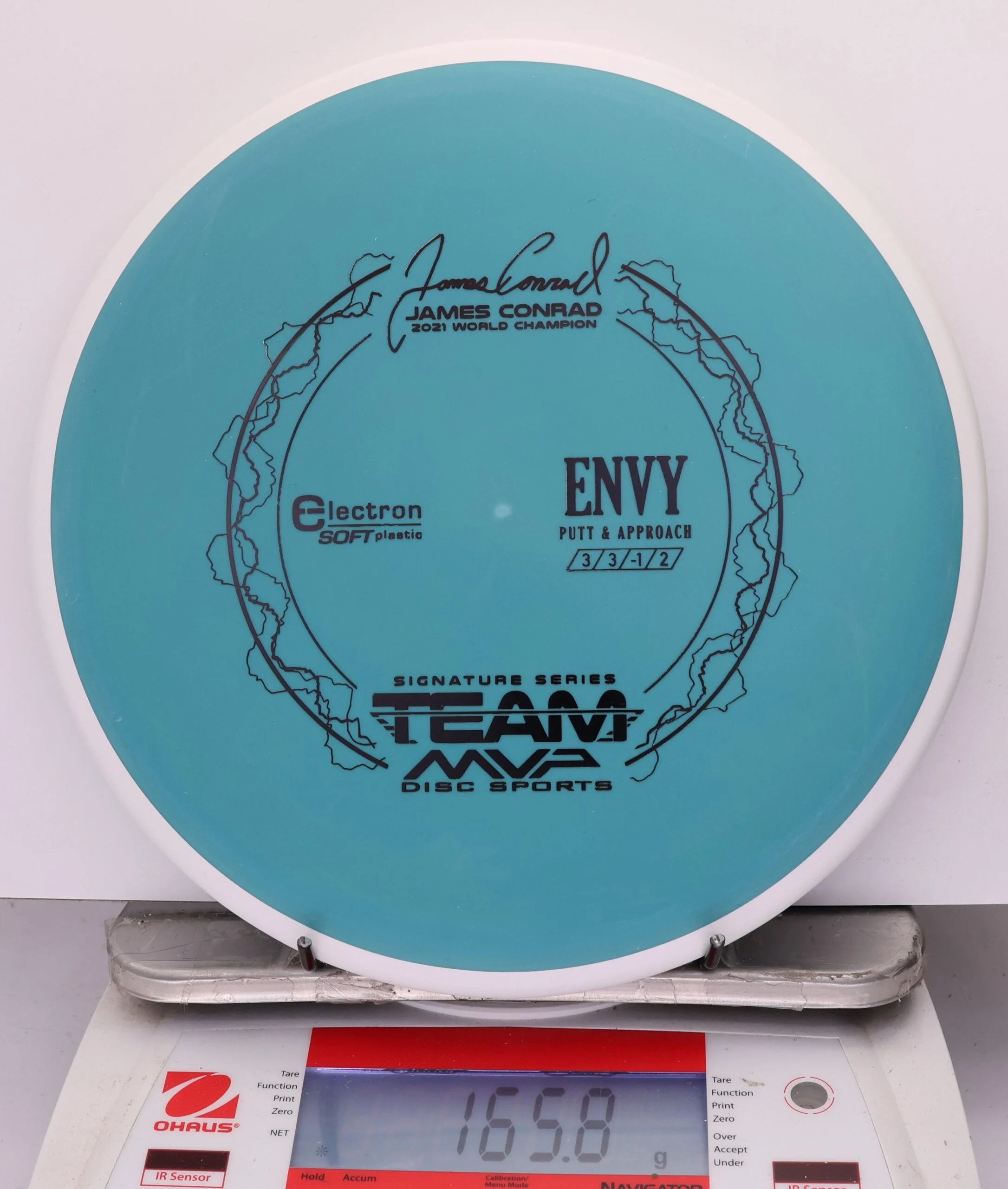 808226 Electron Soft Envy, James Conrad - #300 White-Teal, 166