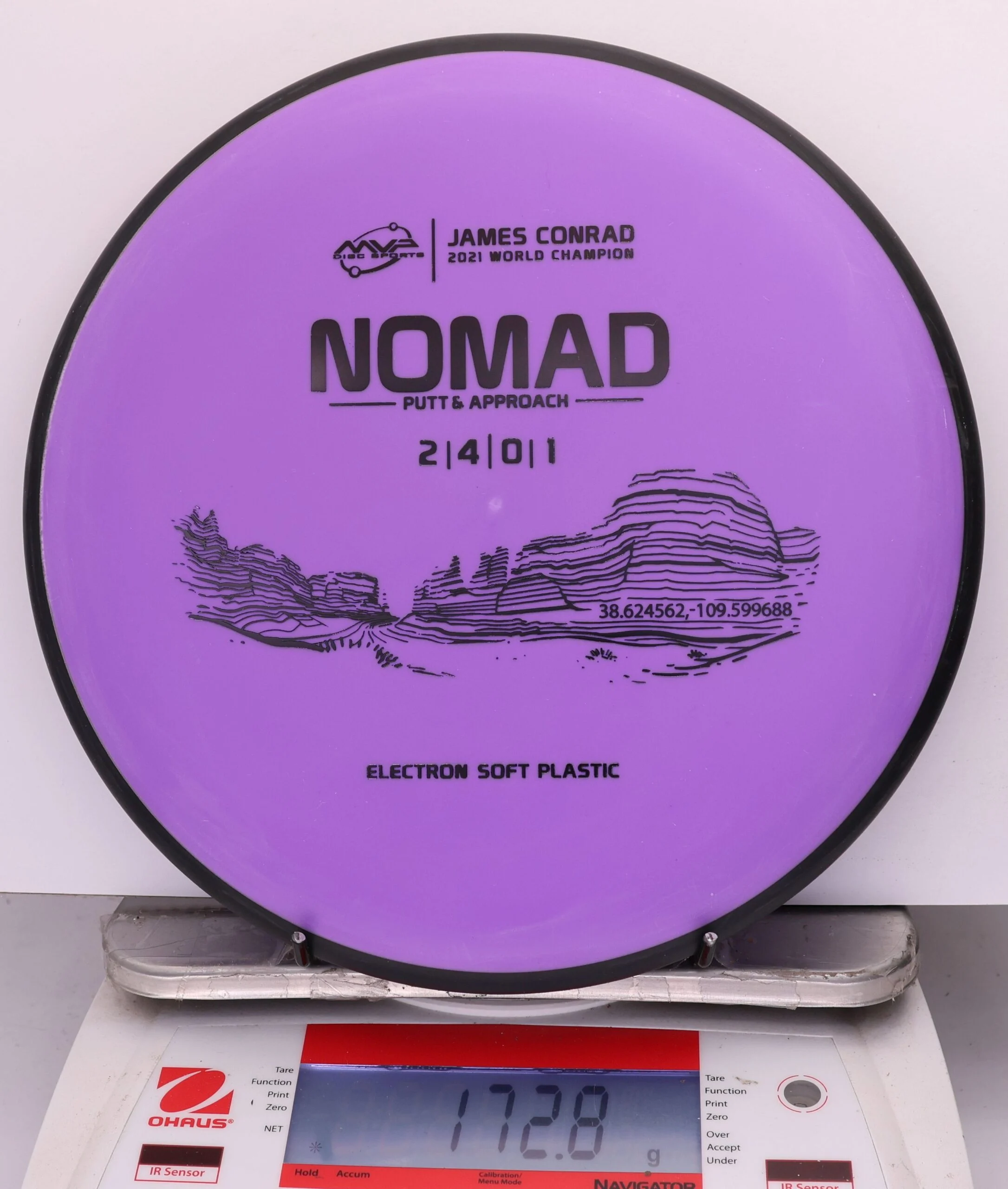 809711 Electron Soft Nomad, James Conrad - #303 Purple, 173