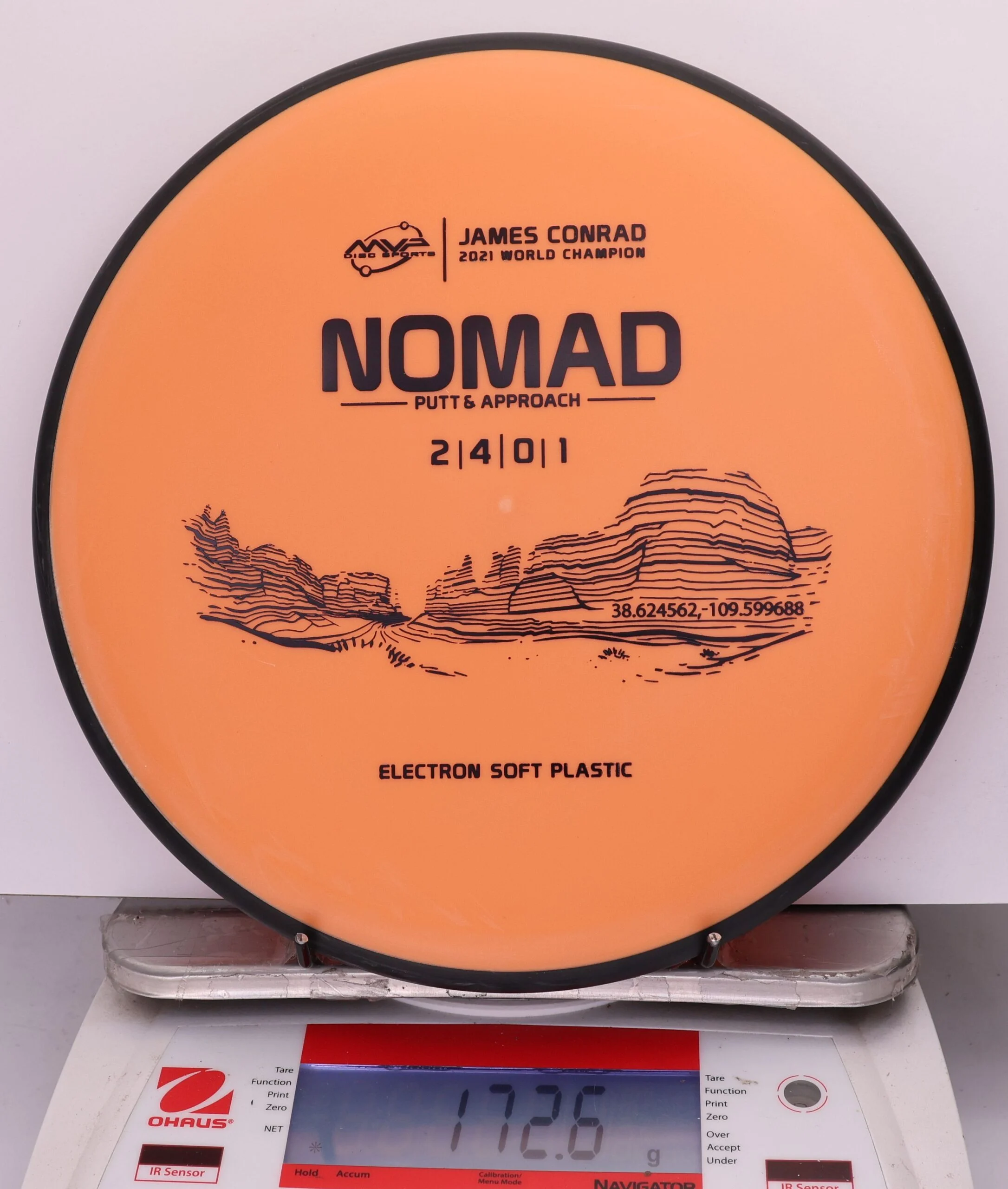 809748 Electron Soft Nomad, James Conrad - #312 Orange, 173