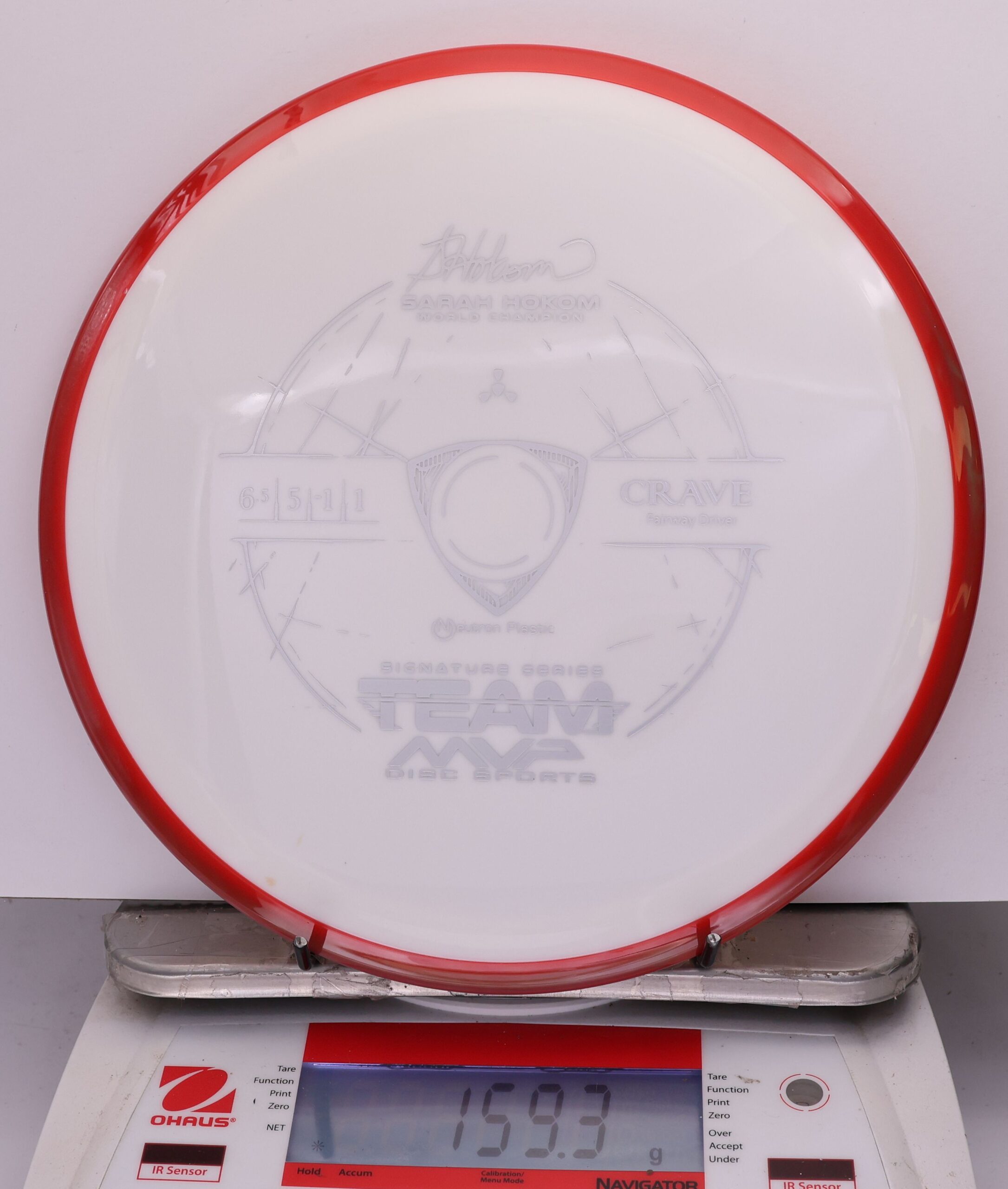 810001 Neutron Crave, Sarah Hokom - #12 Red-White, 159