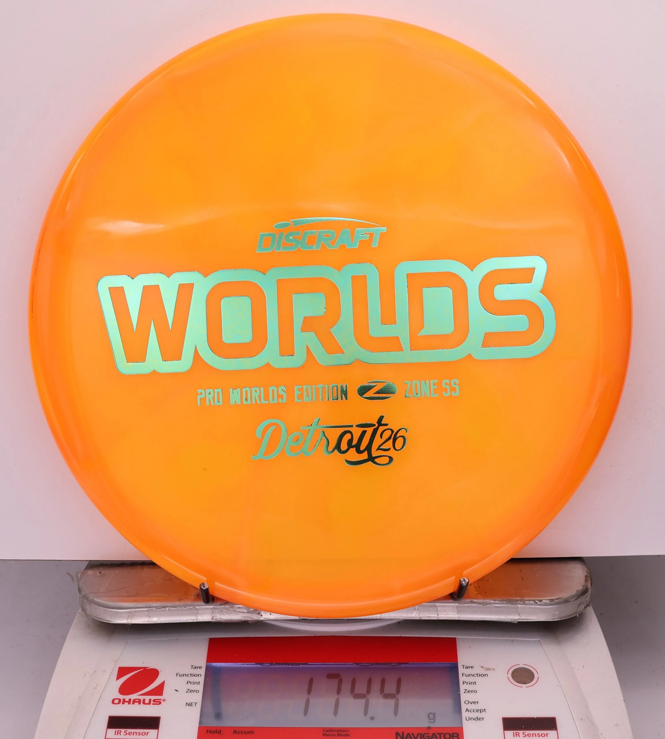 810535 Z Swirl Zone SS, 2026 Worlds - #15 Orange, 174