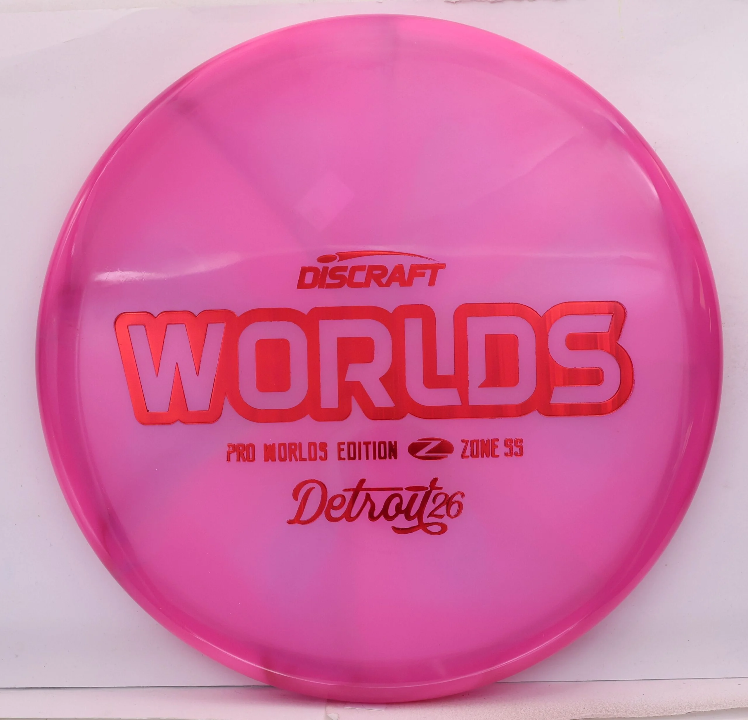 Z Swirl Zone SS, 2026 Worlds • Marshall Street Disc Golf