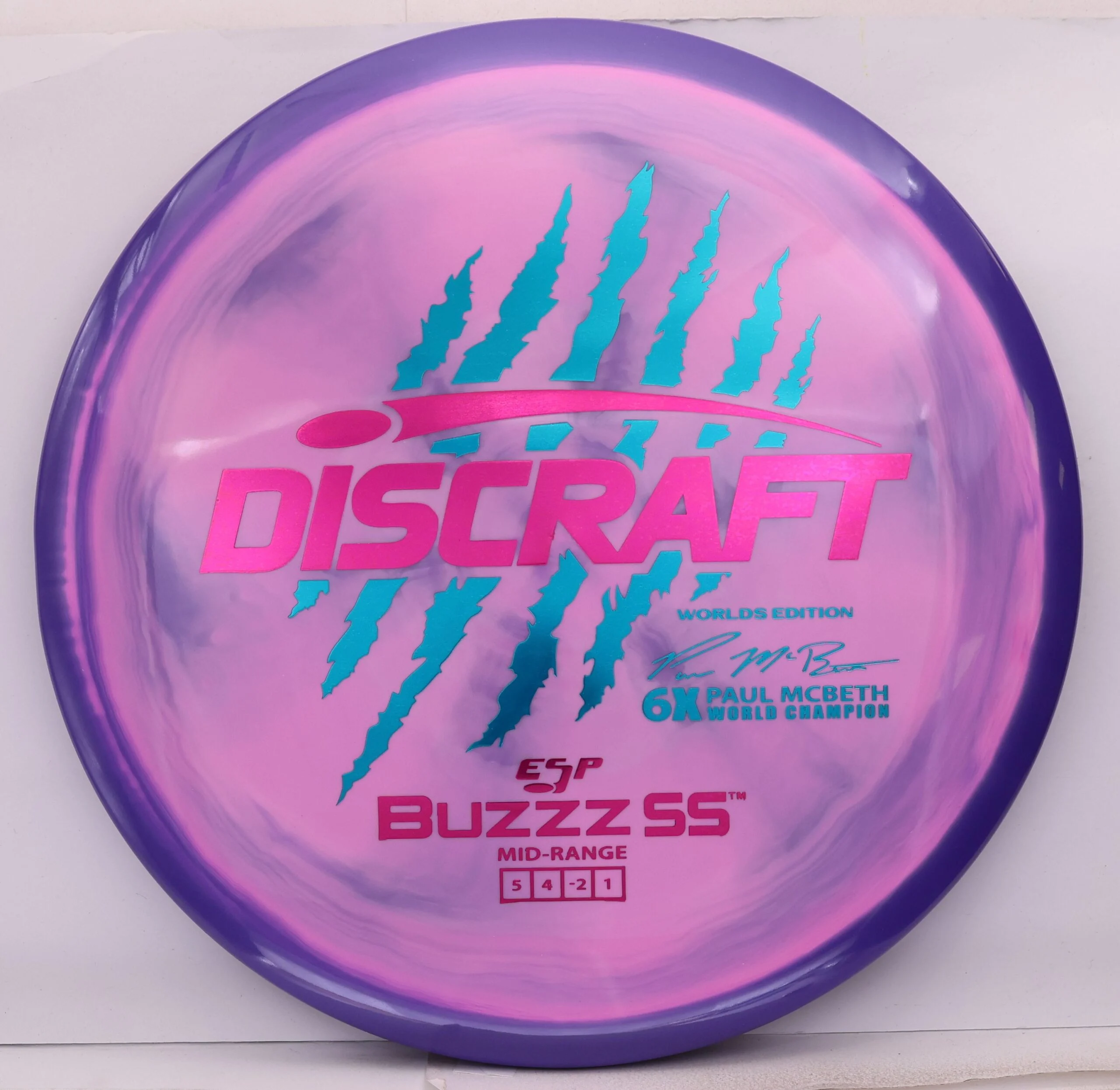 ESP Buzzz SS, 6 Claw 2026 Worlds • Marshall Street Disc Golf