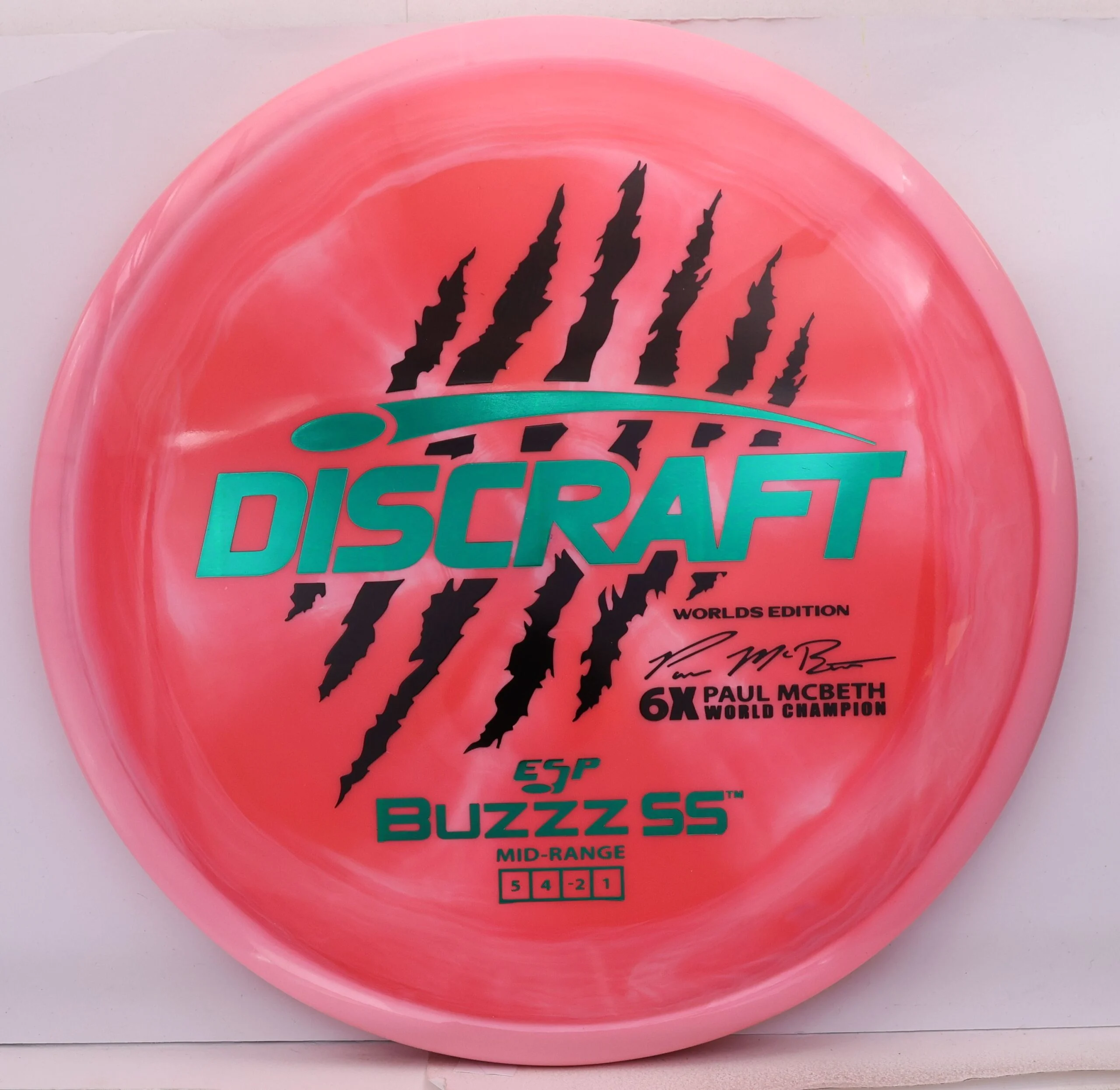 ZARDバス ESP Buzzz SS, 6 Claw 2026 Worlds • Marshall Street Disc Golf