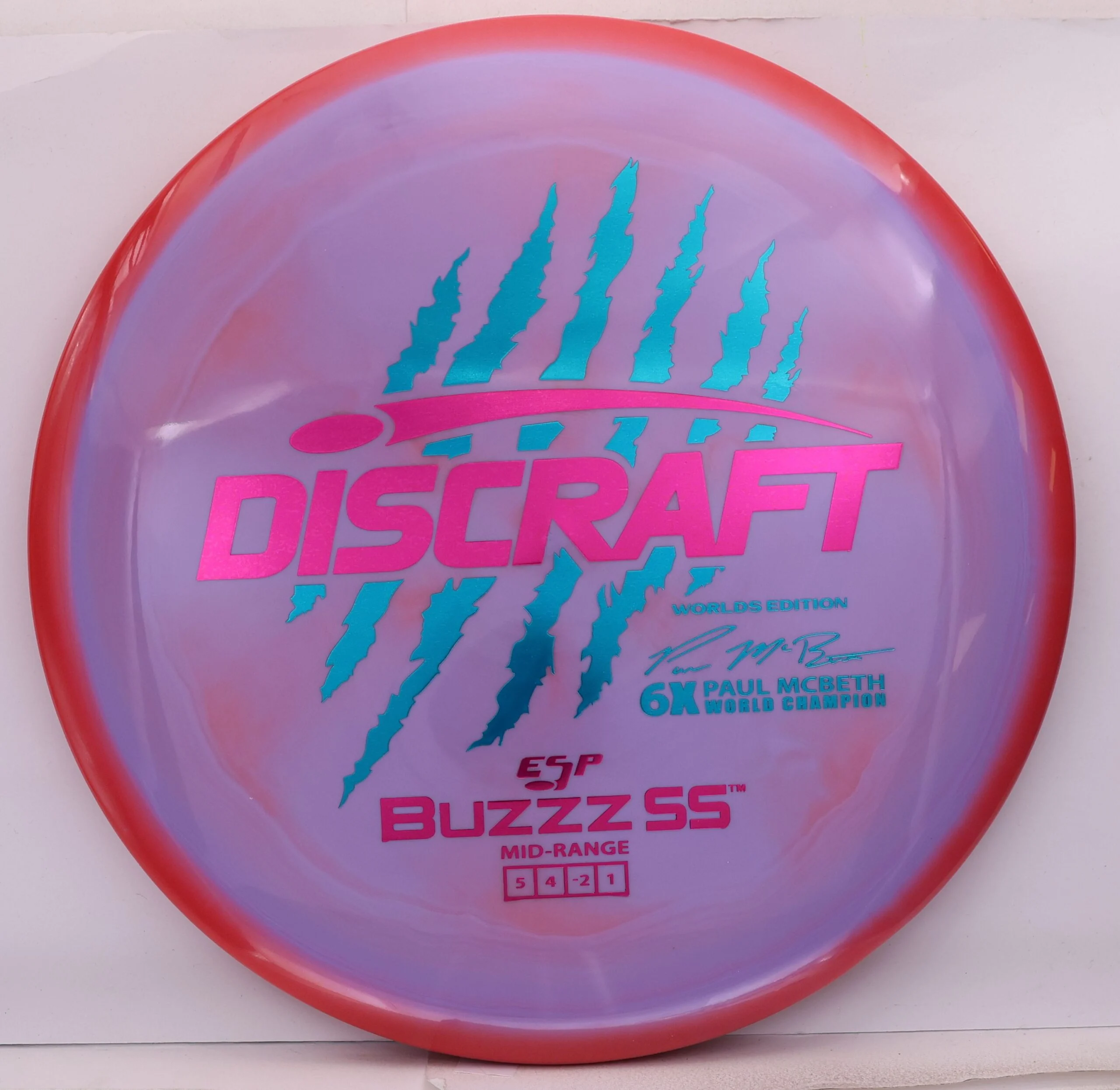 ESP Buzzz SS, 6 Claw 2026 Worlds • Marshall Street Disc Golf