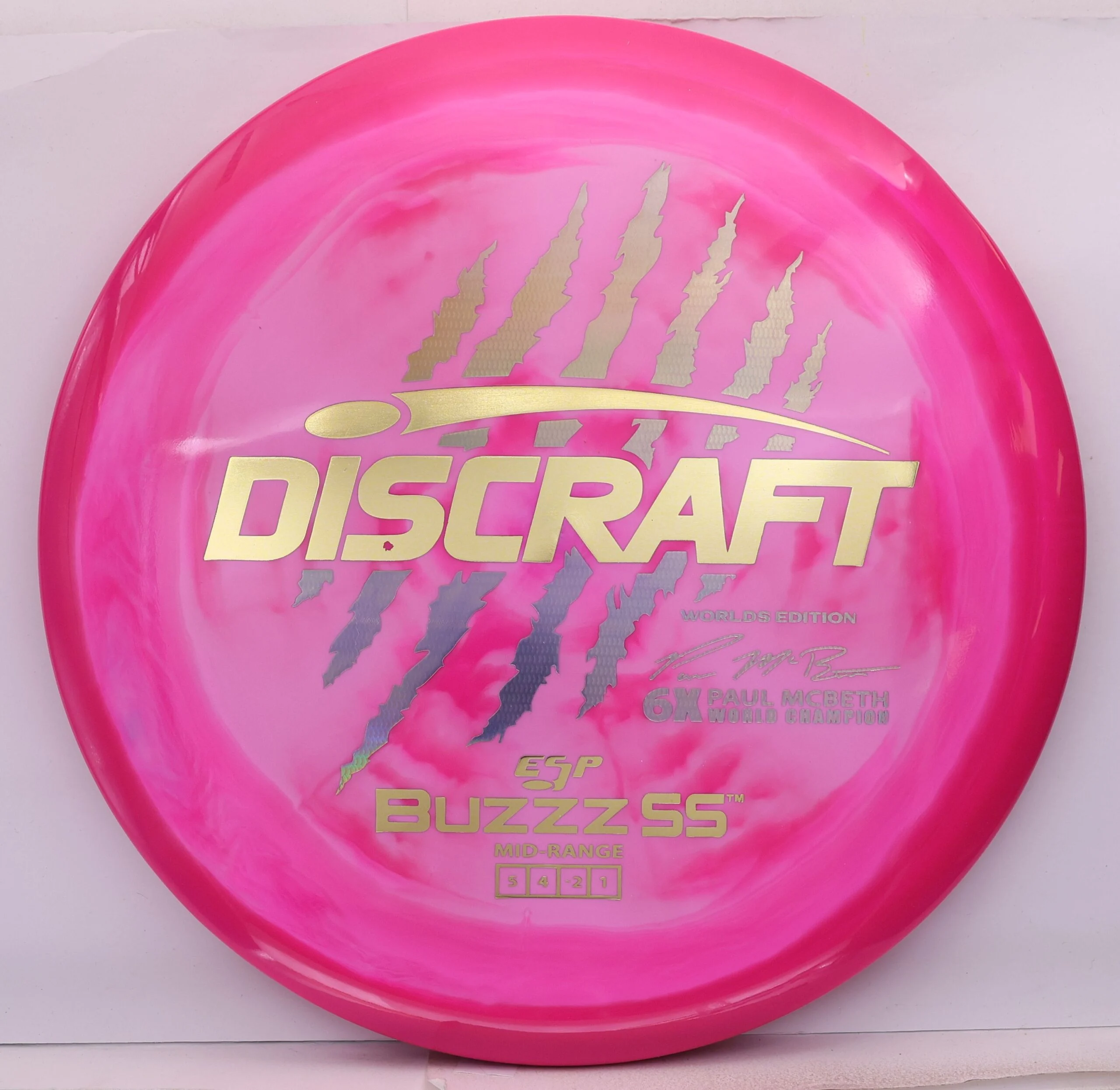 ESP Buzzz SS, 6 Claw 2026 Worlds • Marshall Street Disc Golf
