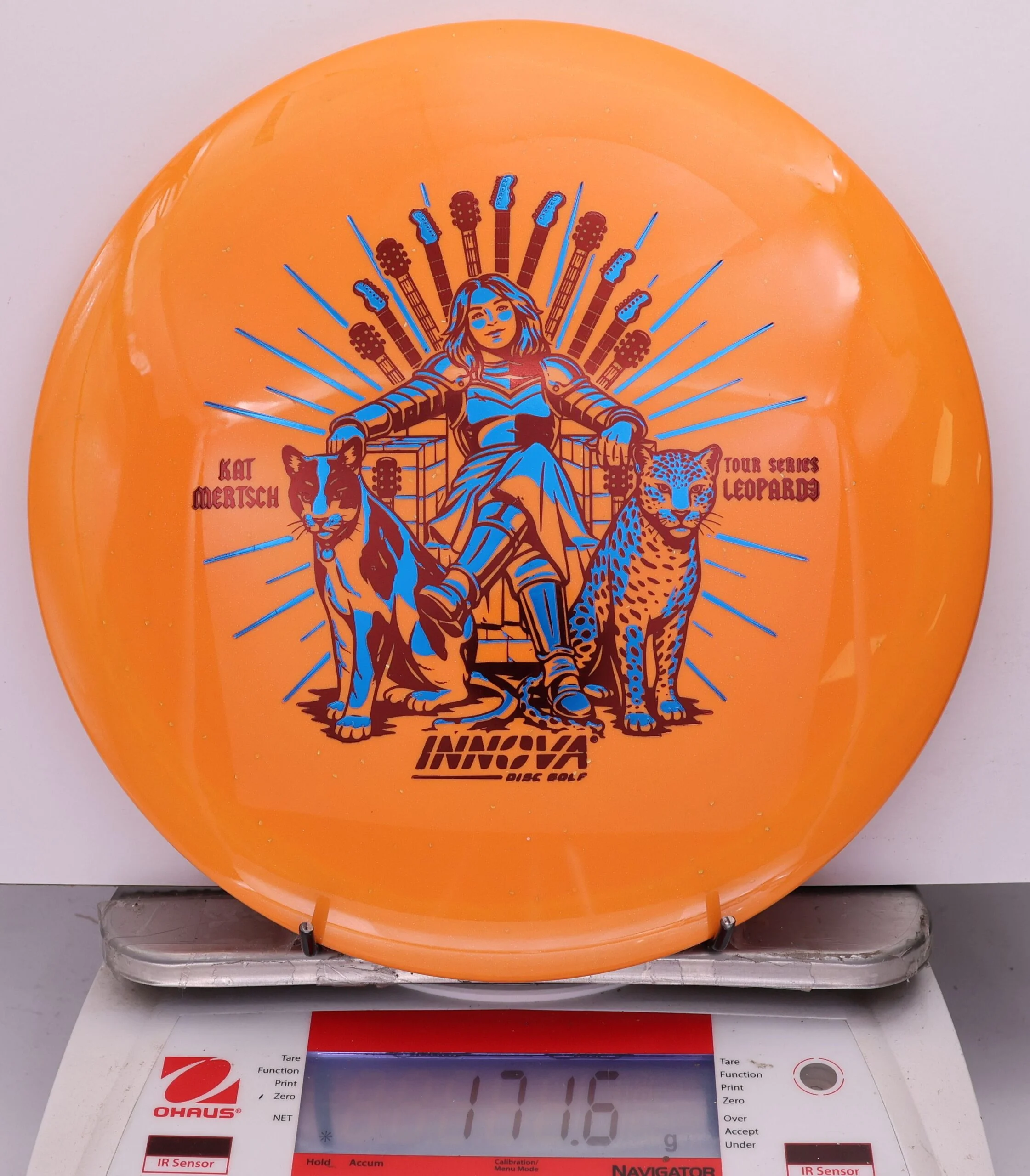 811893 Moondust Star Leopard3, Kat Mertsch 2026 Tour Series - #64 Orange, 172