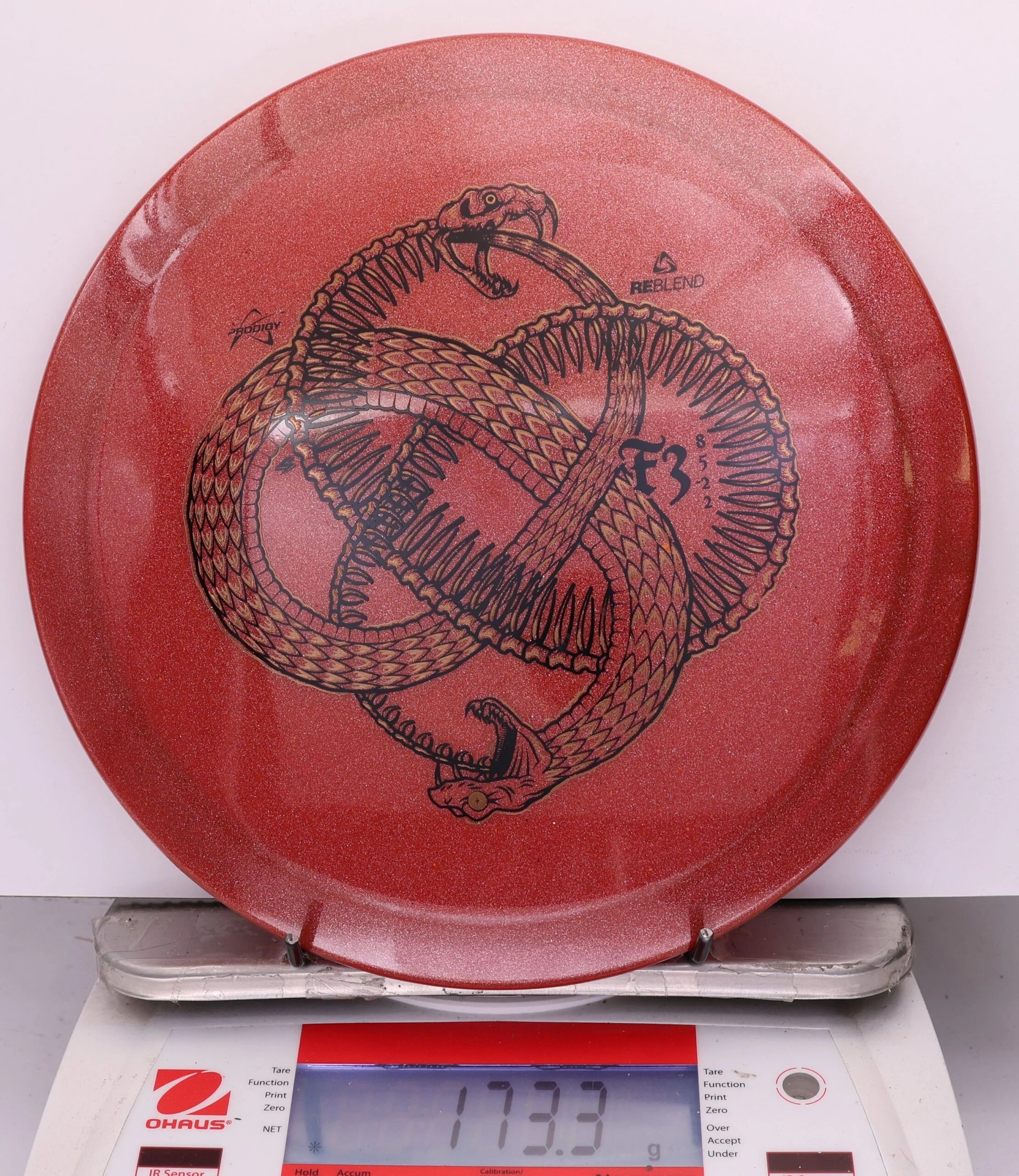812092 Prodigy F3, ReBlend Devourer Stamp - #536 Red, 173