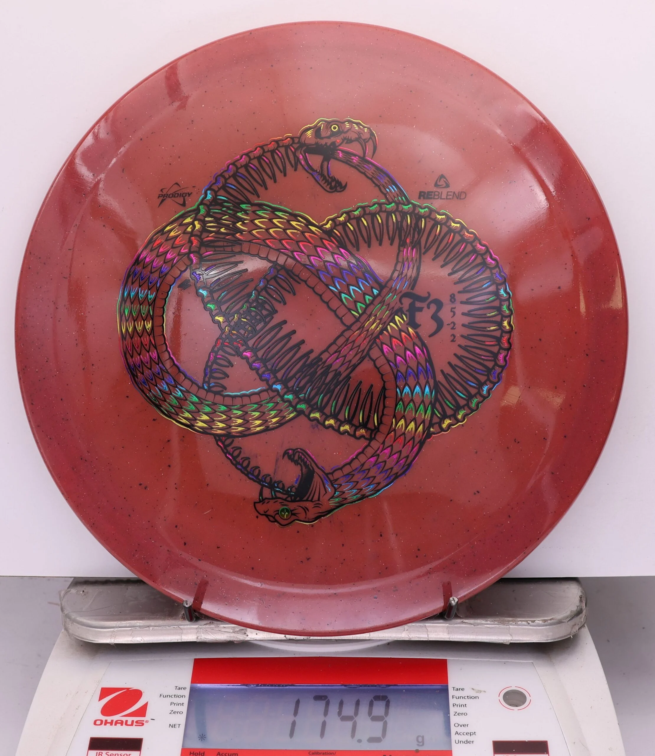 812093 Prodigy F3, ReBlend Devourer Stamp - #537 Red, 175
