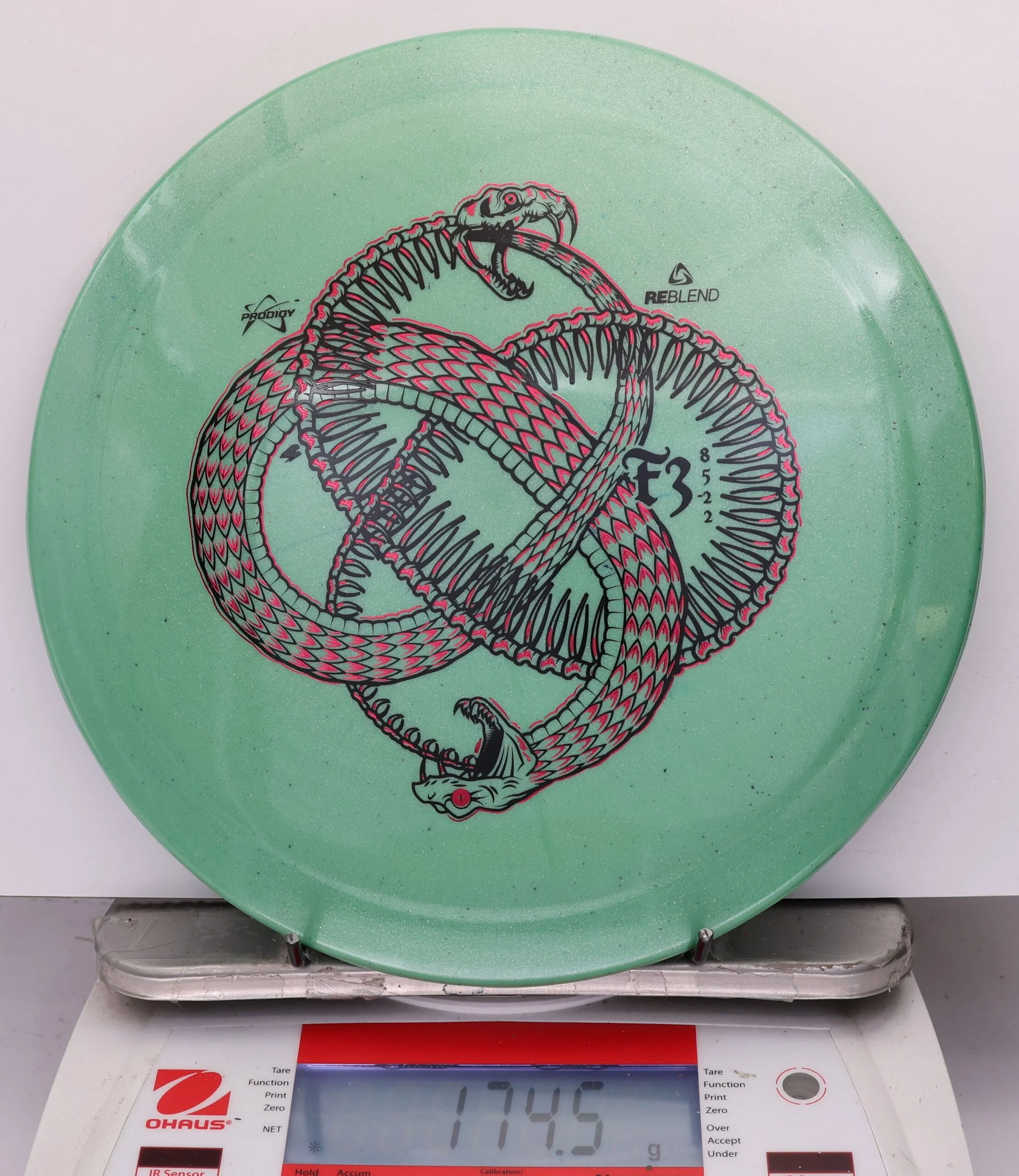 812095 Prodigy F3, ReBlend Devourer Stamp - #539 Green, 175