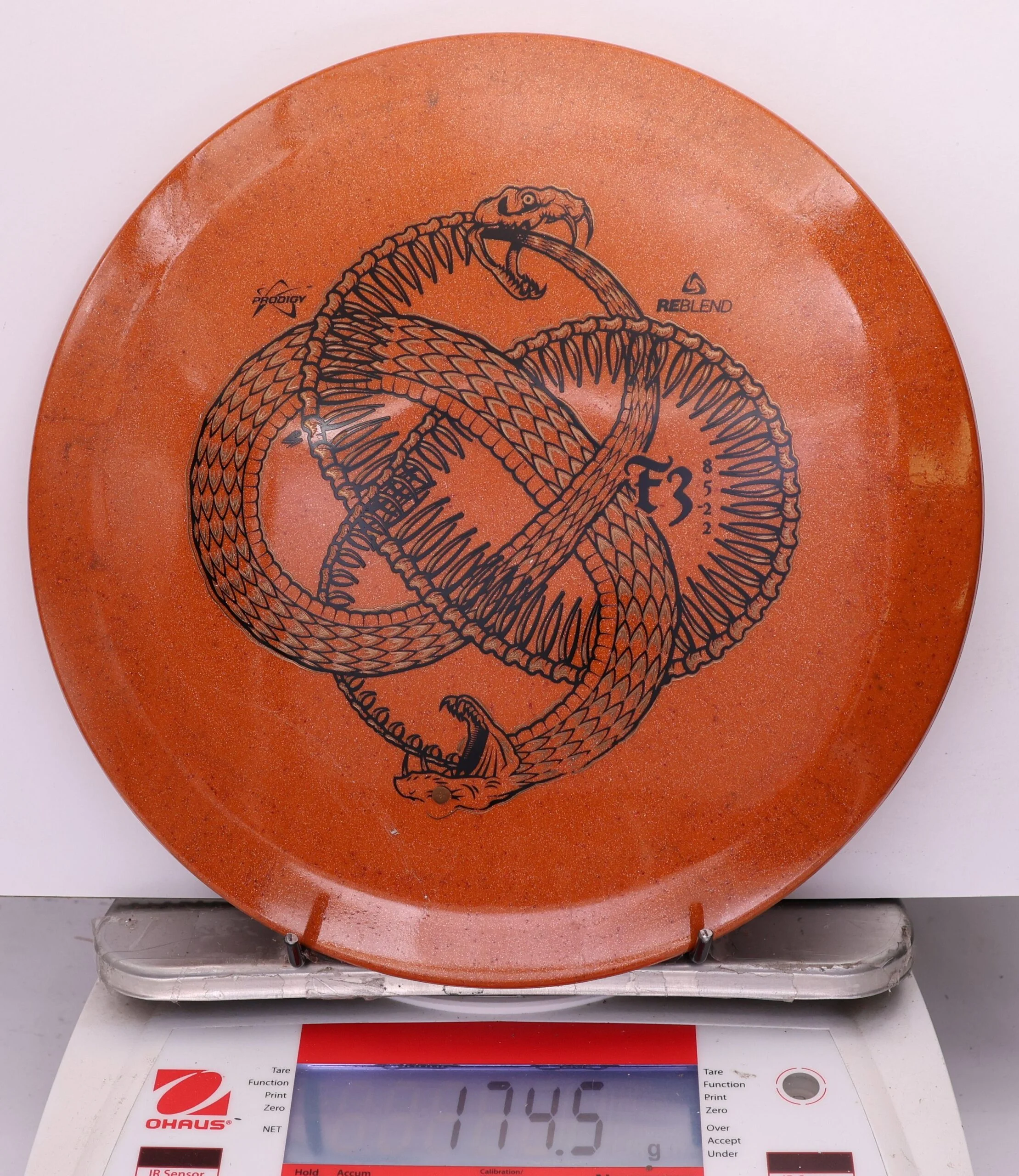 812114 Prodigy F3, ReBlend Devourer Stamp - #544 Orange, 175