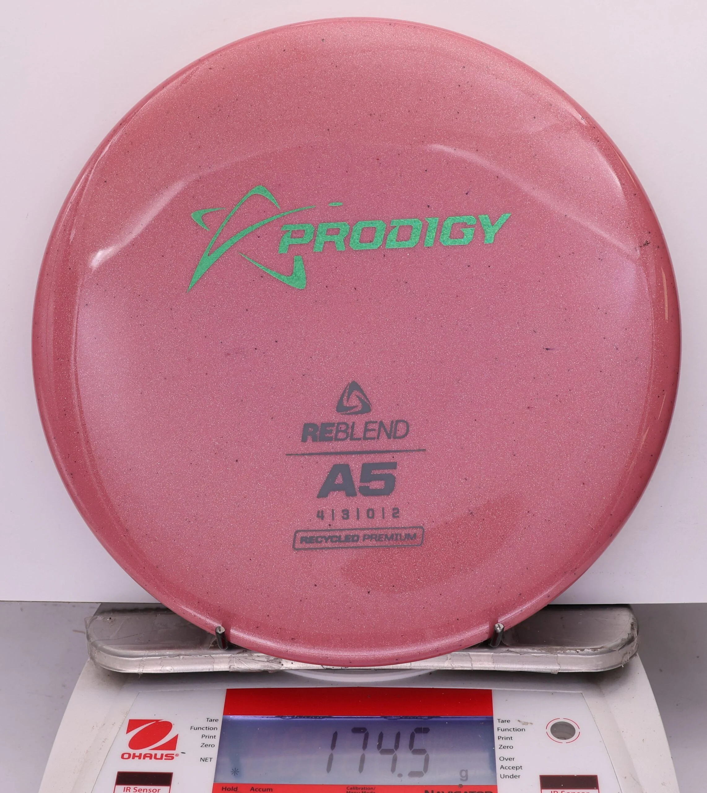 812150 Prodigy A5, ReBlend - #532 Red, 175