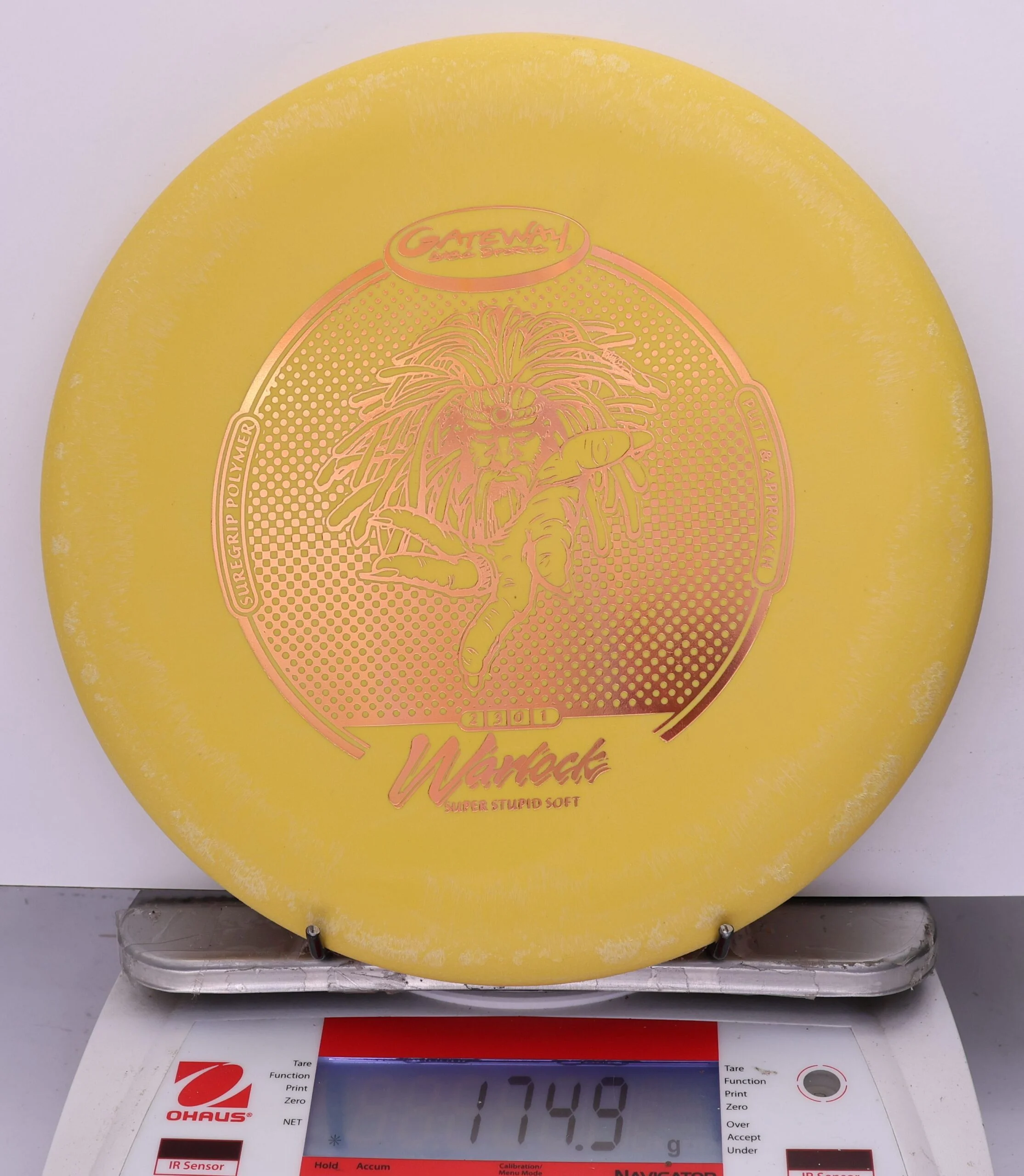 812695 Super Stupid Soft SureGrip Warlock - #473 Yellow, 175