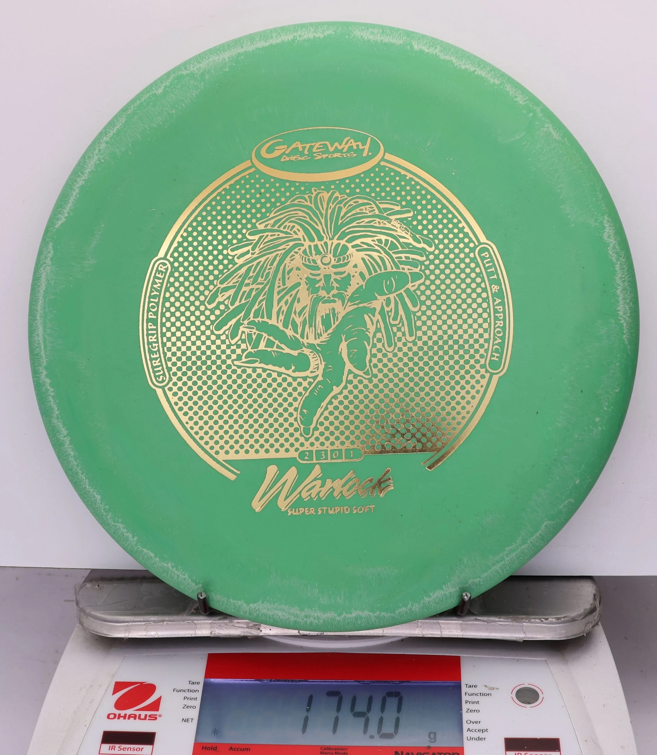 812696 Super Stupid Soft SureGrip Warlock - #474 Green, 174