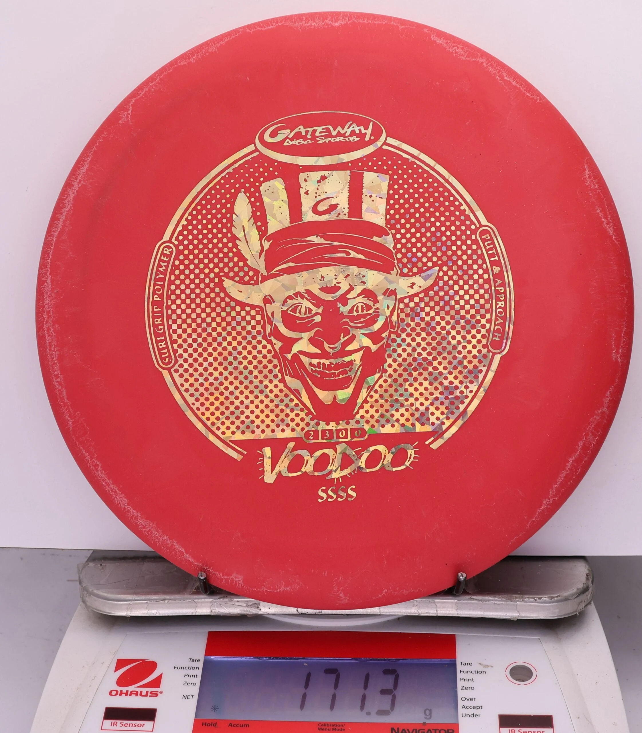812806 Super Stupid Silly Soft SureGrip Voodoo - #474 Red, 171