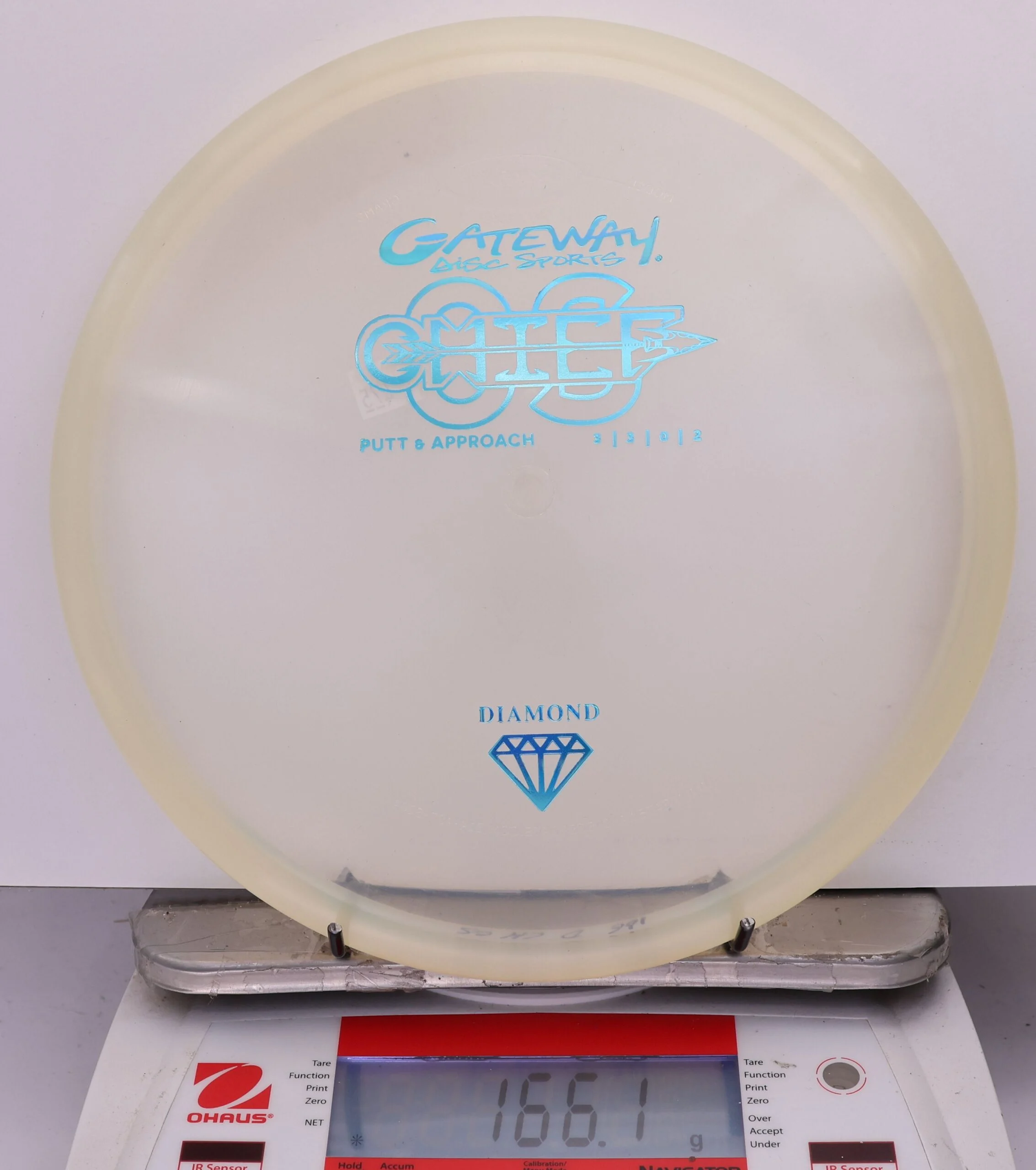 813036 Diamond Chief OS - #476 ClearWhite, 166