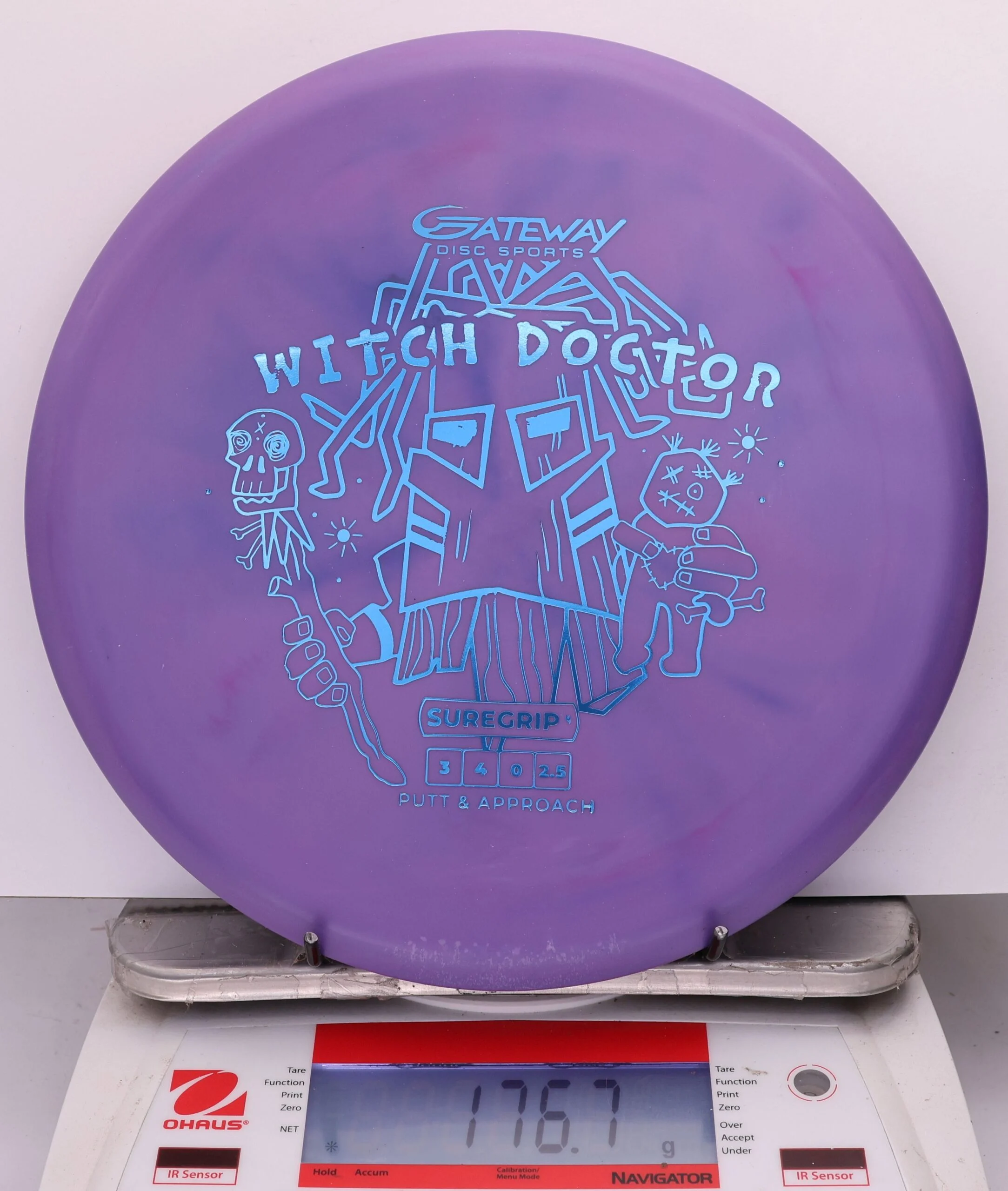 813238 SureGrip Witch Doctor - #470 Purple, 177