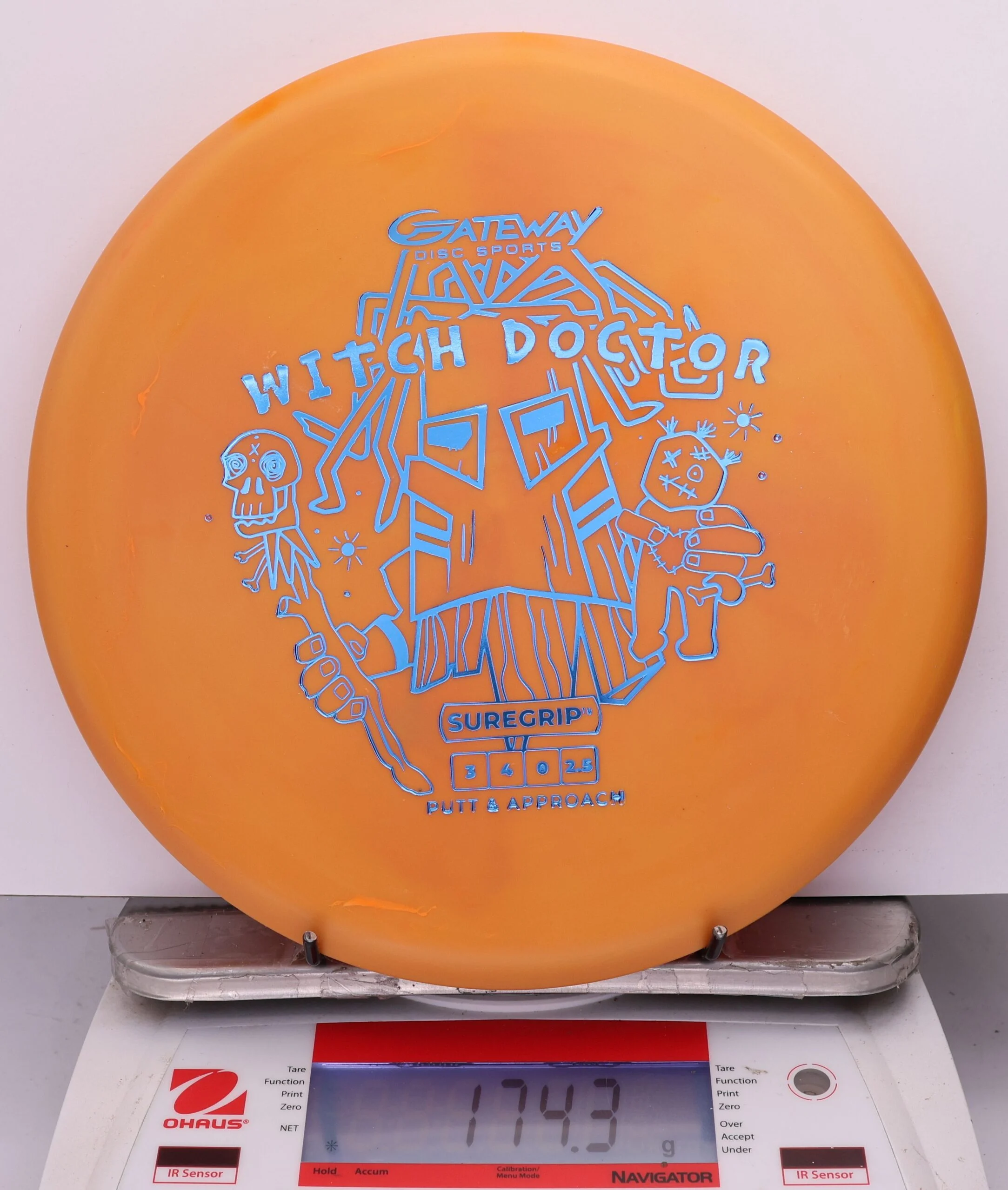 813251 SureGrip Witch Doctor - #472 Orange, 174