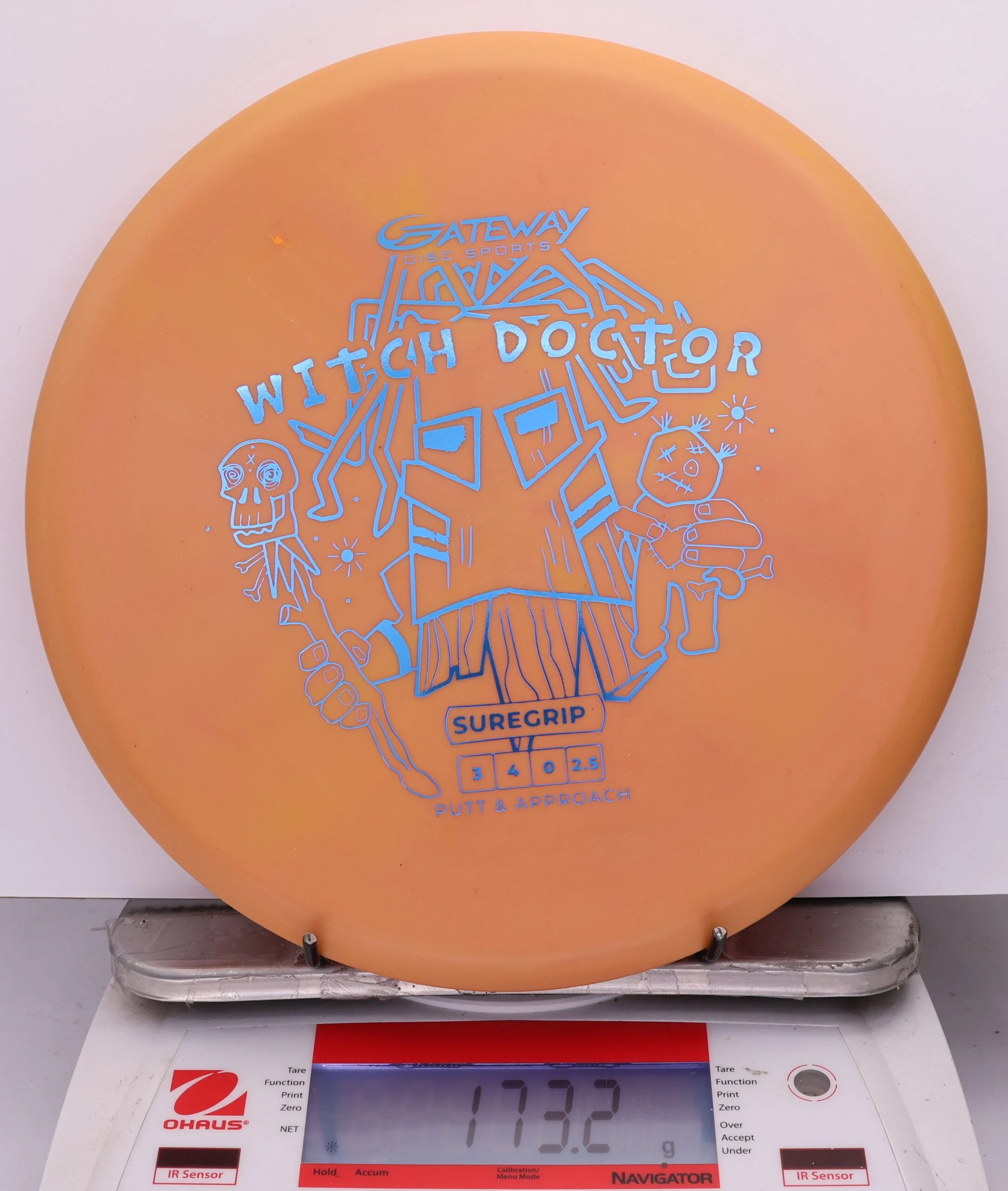 813252 SureGrip Witch Doctor - #473 Orange, 173