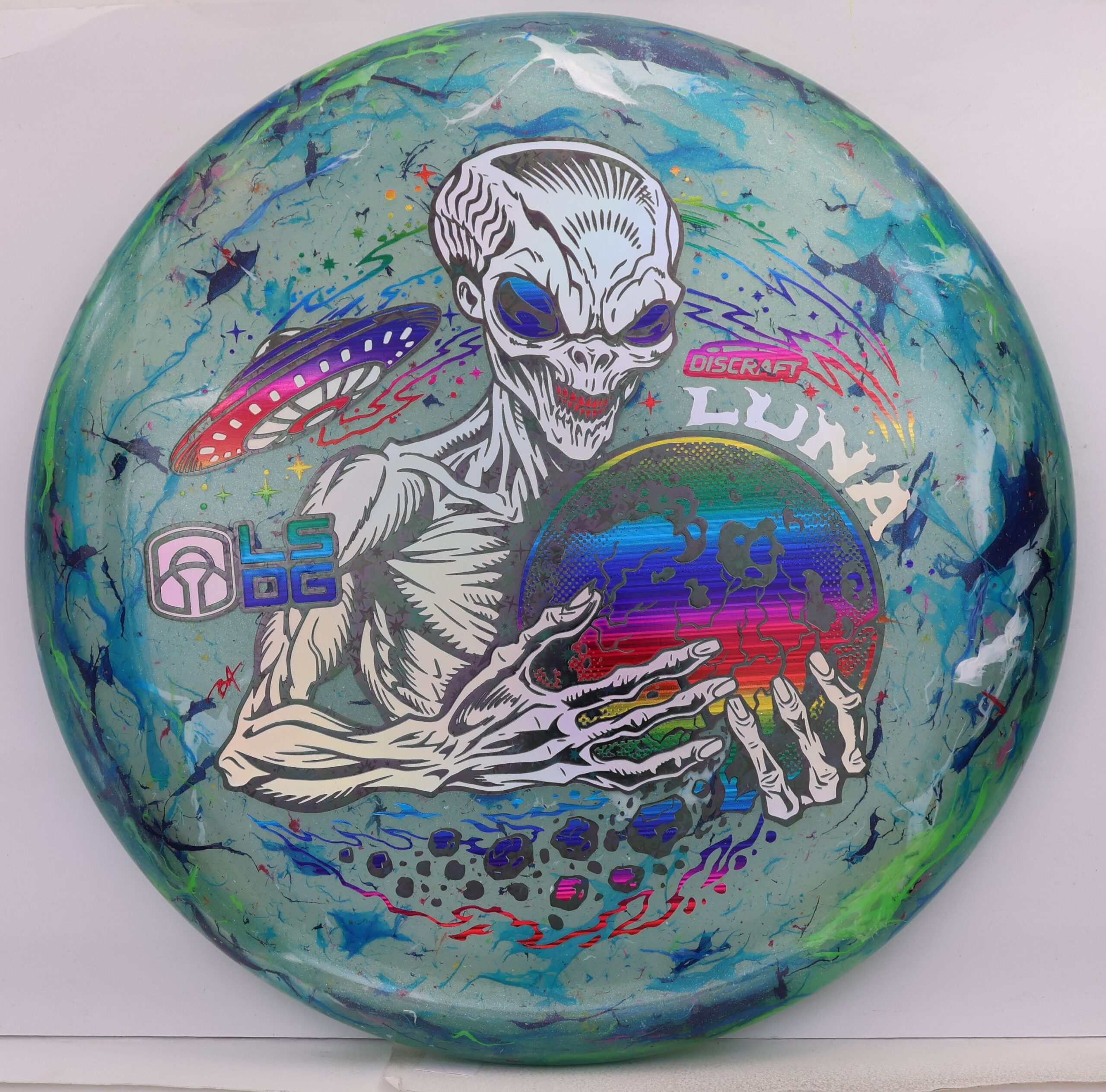 Z FLX Jawbreaker Luna, Paul McBeth Ledgestone - Tri Foil