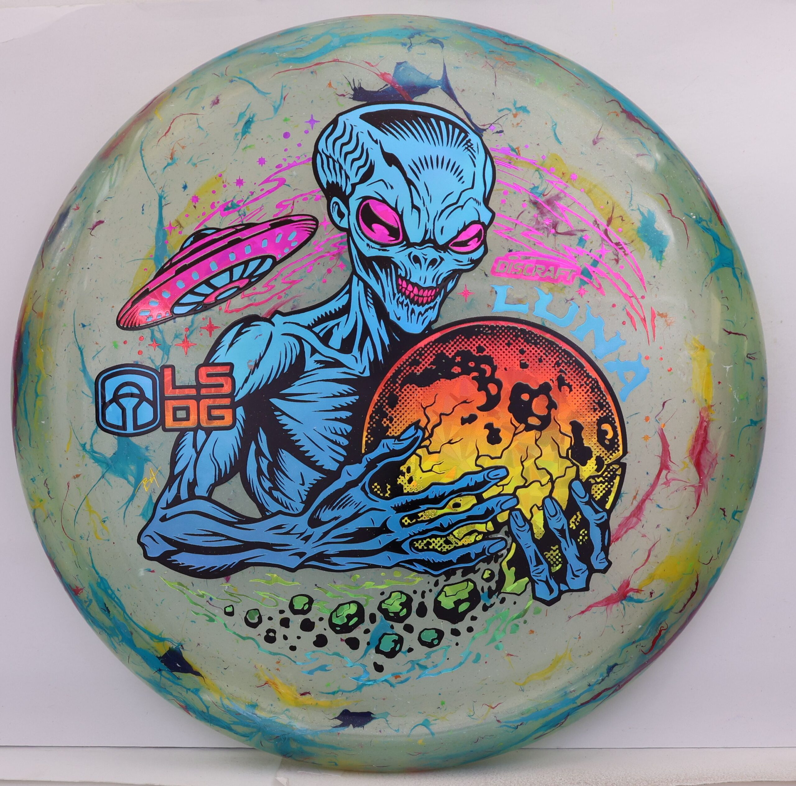 Z FLX Jawbreaker Luna, Paul McBeth Ledgestone - Tri Foil - Image 2