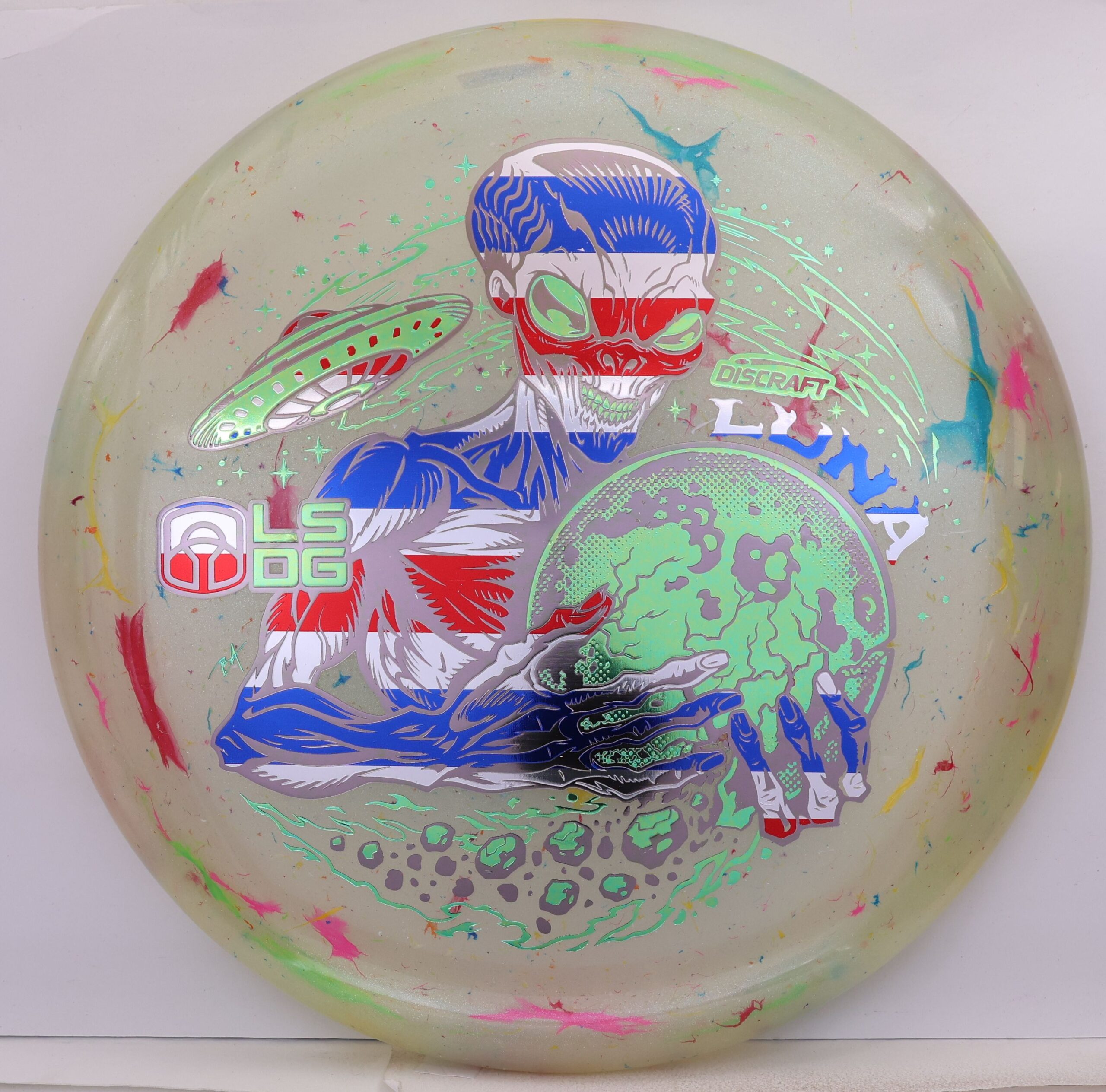 Z FLX Jawbreaker Luna, Paul McBeth Ledgestone - Tri Foil - Image 3