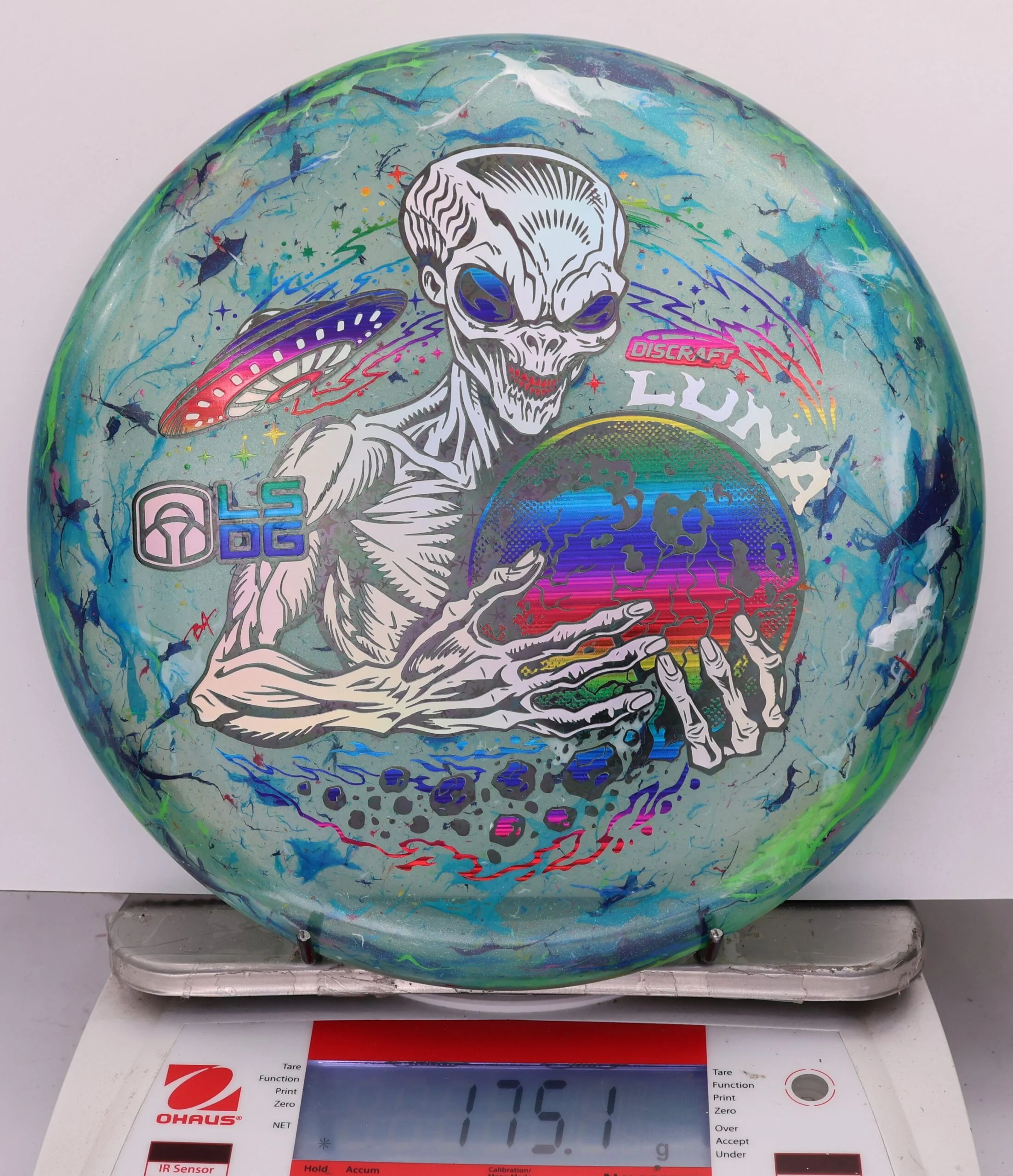 Z FLX Jawbreaker Luna, Paul McBeth Ledgestone - Tri Foil - Image 4