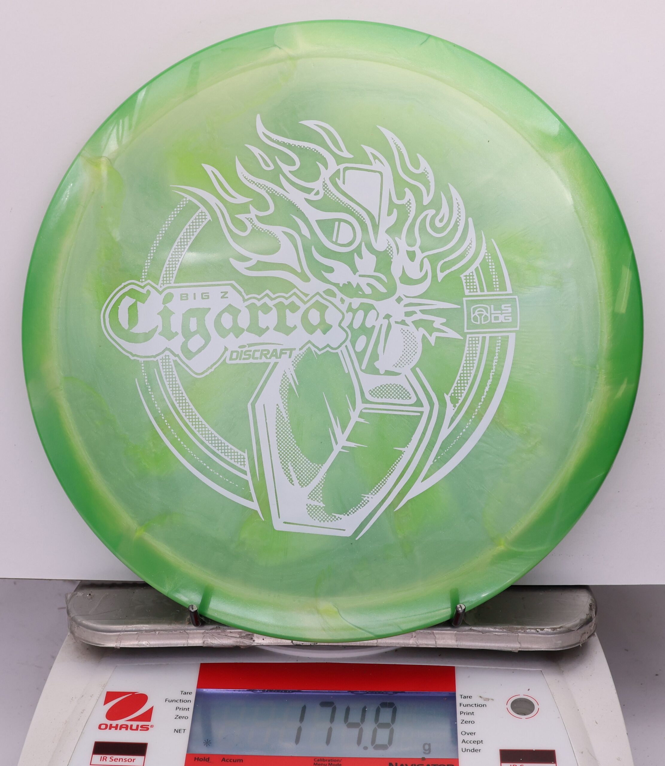 813981 Big Z Swirl Cigarra, 2026 Ledgestone - #02 Green, 175