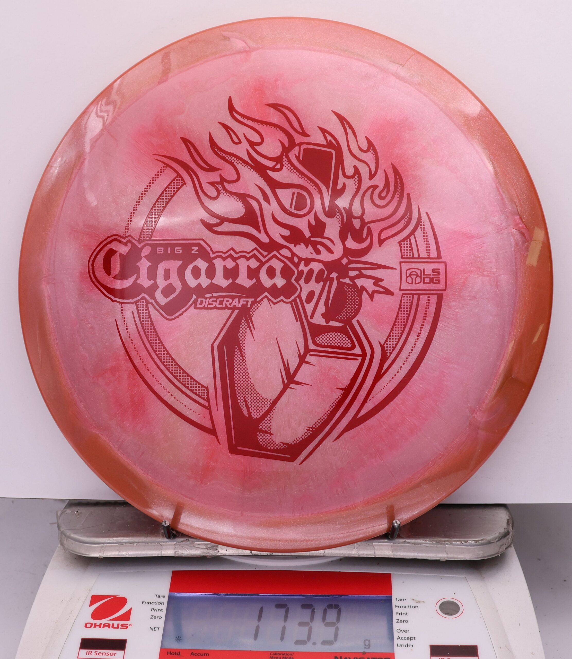 814006 Big Z Swirl Cigarra, 2026 Ledgestone - #08 OrangePink, 174