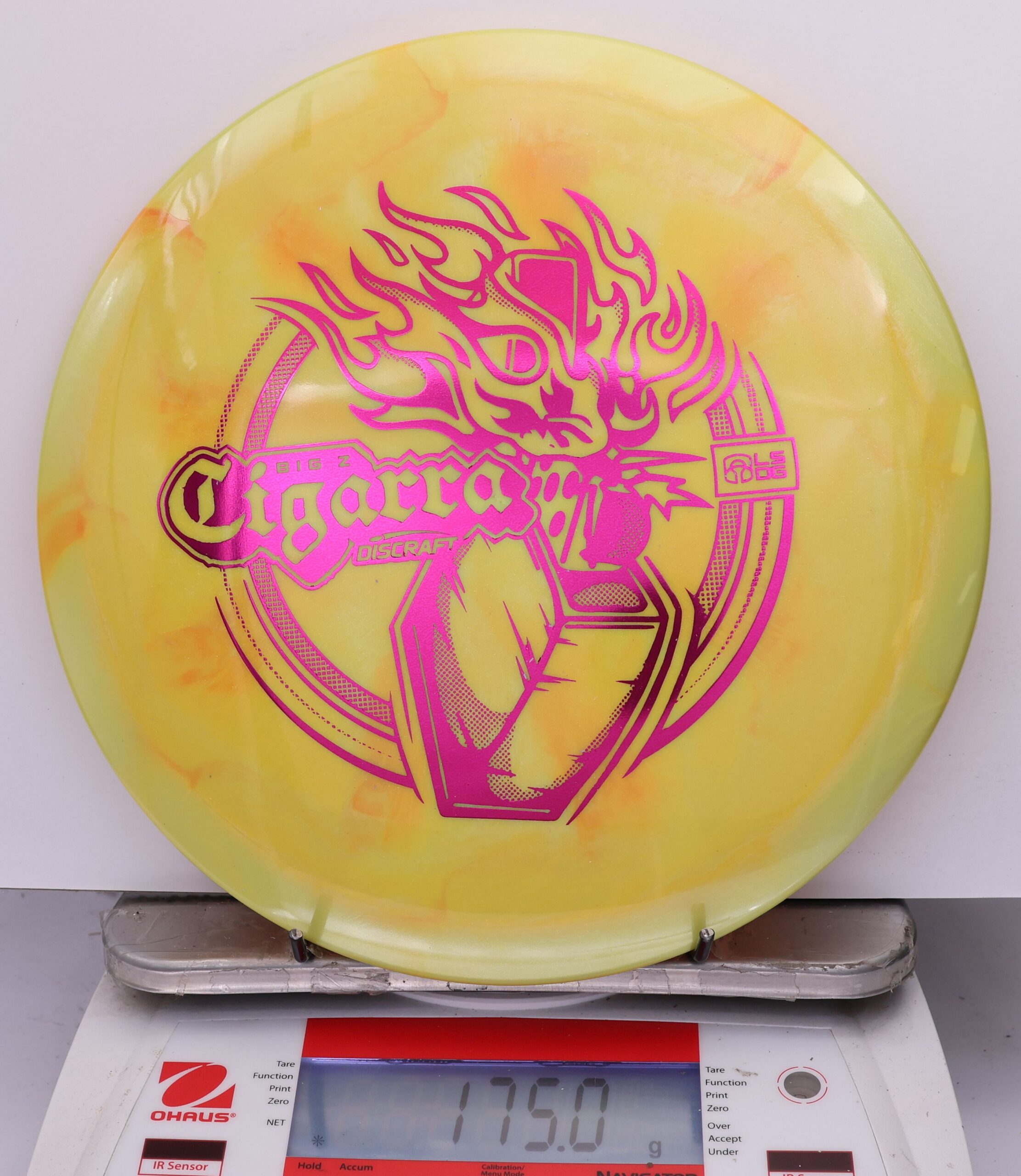 814056 Big Z Swirl Cigarra, 2026 Ledgestone - #20 YellowOrange, 175