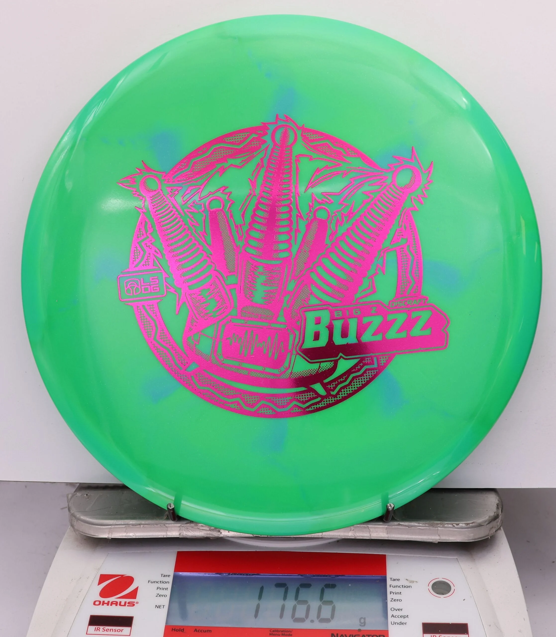 814258 Big Z Swirl (8 Hole) Buzzz, 2026 Ledgestone - #04 Green, 177
