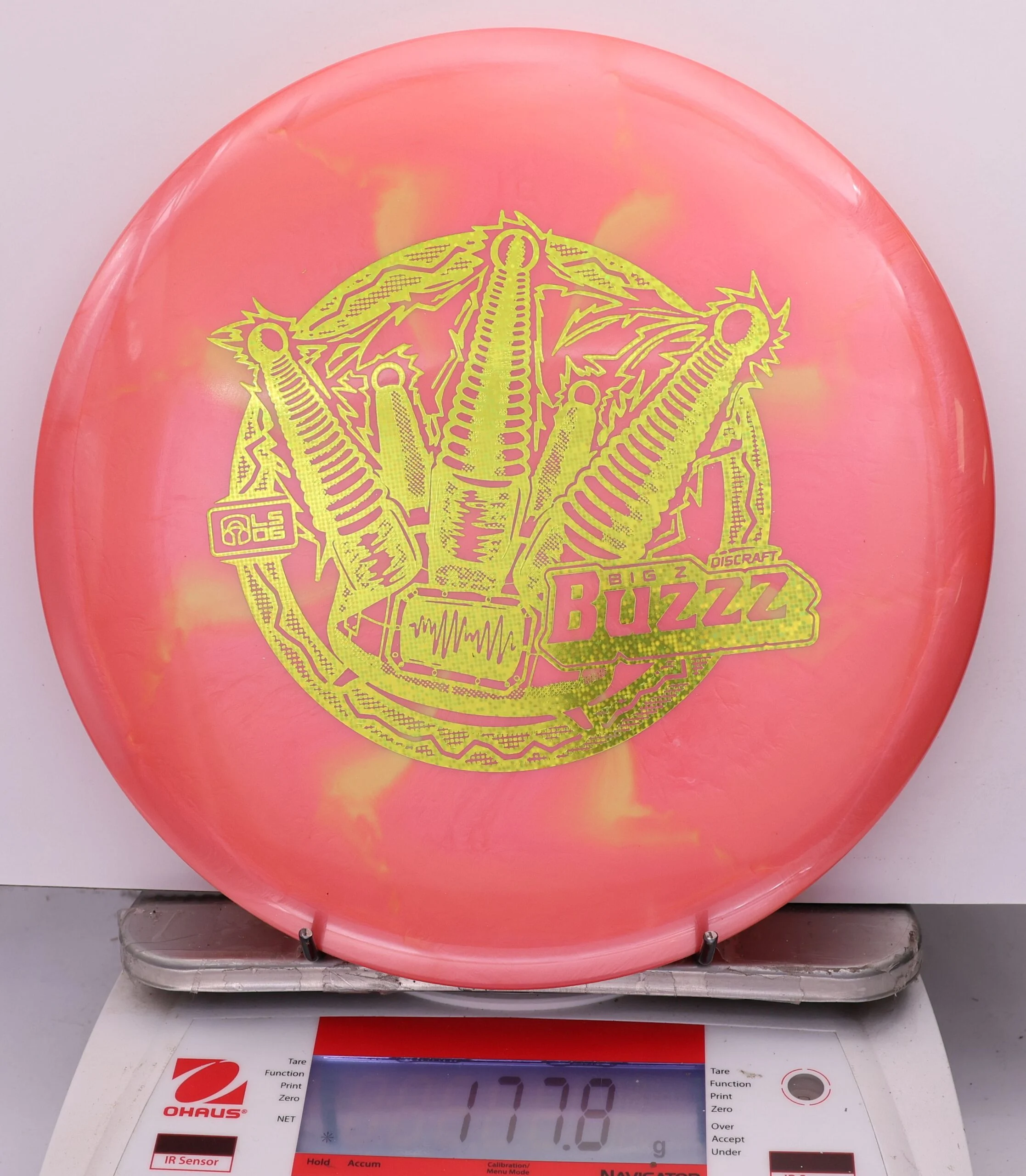 814276 Big Z Swirl (8 Hole) Buzzz, 2026 Ledgestone - #08 OrangePink, 178