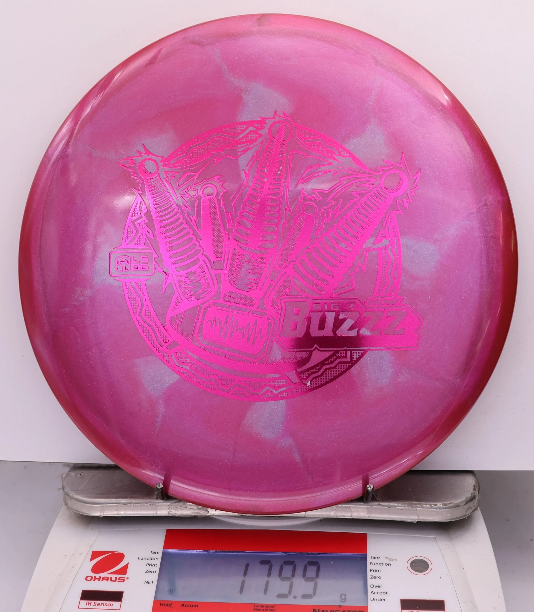 814277 Big Z Swirl (8 Hole) Buzzz, 2026 Ledgestone - #09 Magenta, 180