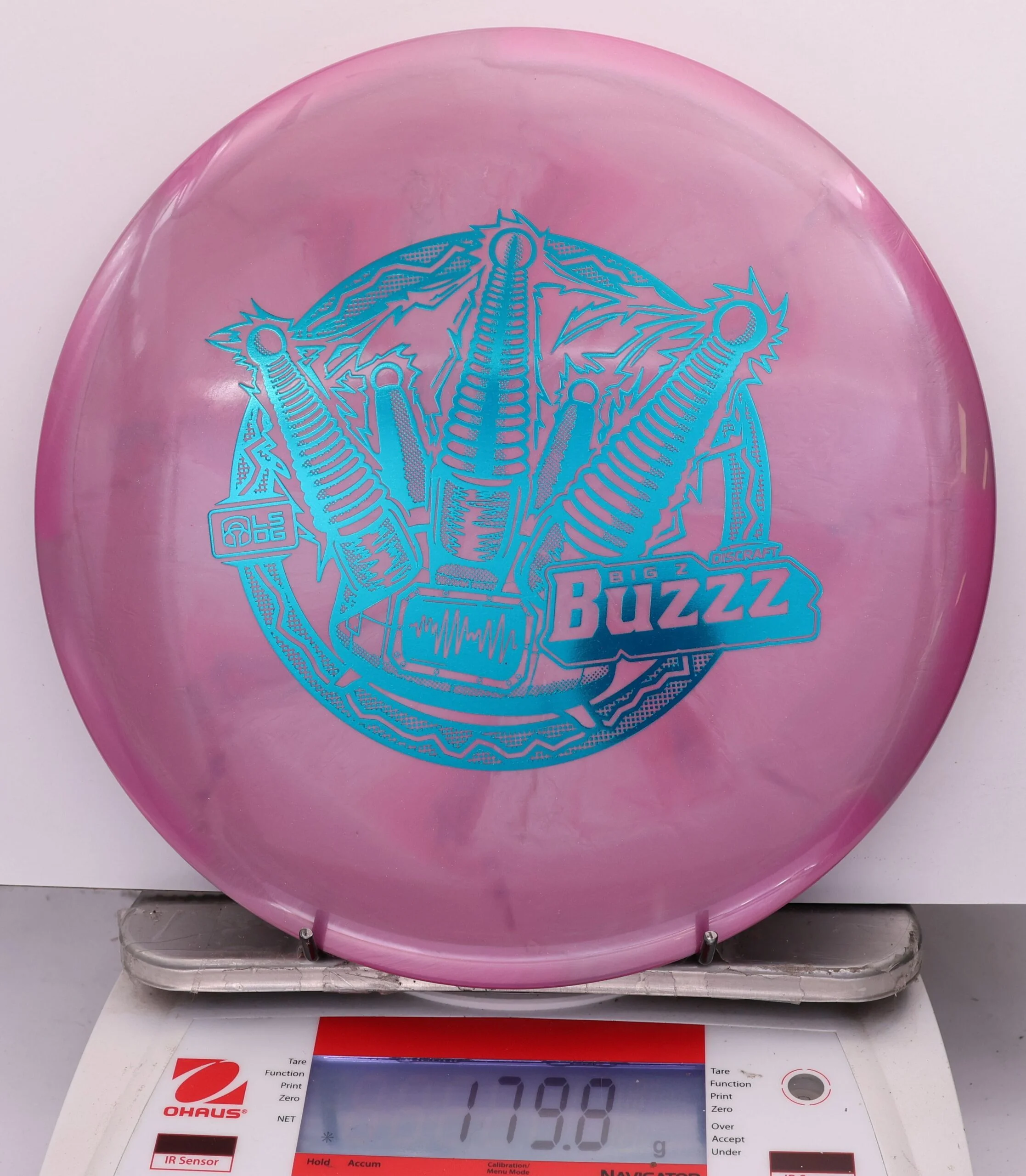 814279 Big Z Swirl (8 Hole) Buzzz, 2026 Ledgestone - #11 Magenta, 180