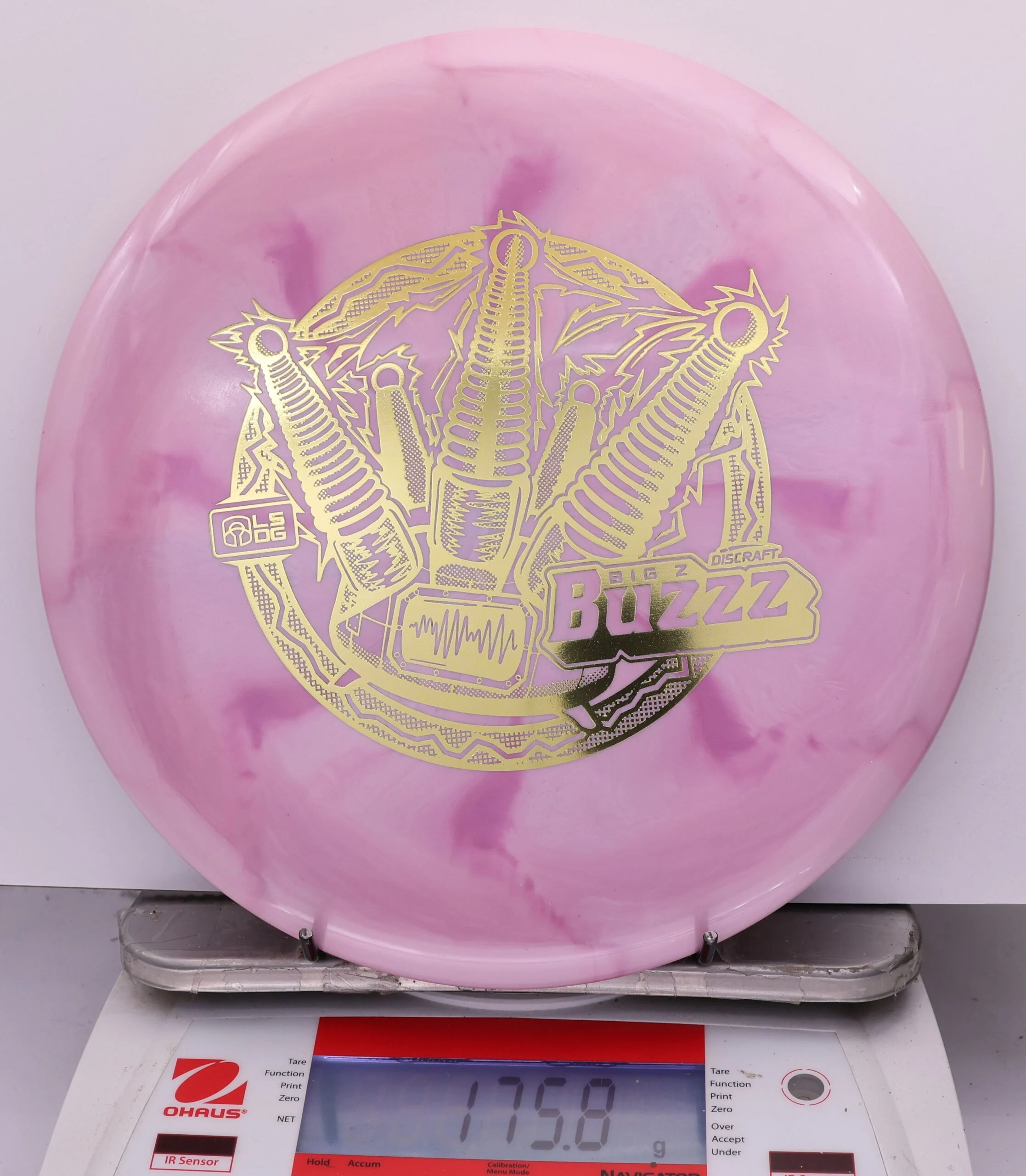 814294 Big Z Swirl (8 Hole) Buzzz, 2026 Ledgestone - #12 LtMagenta, 176