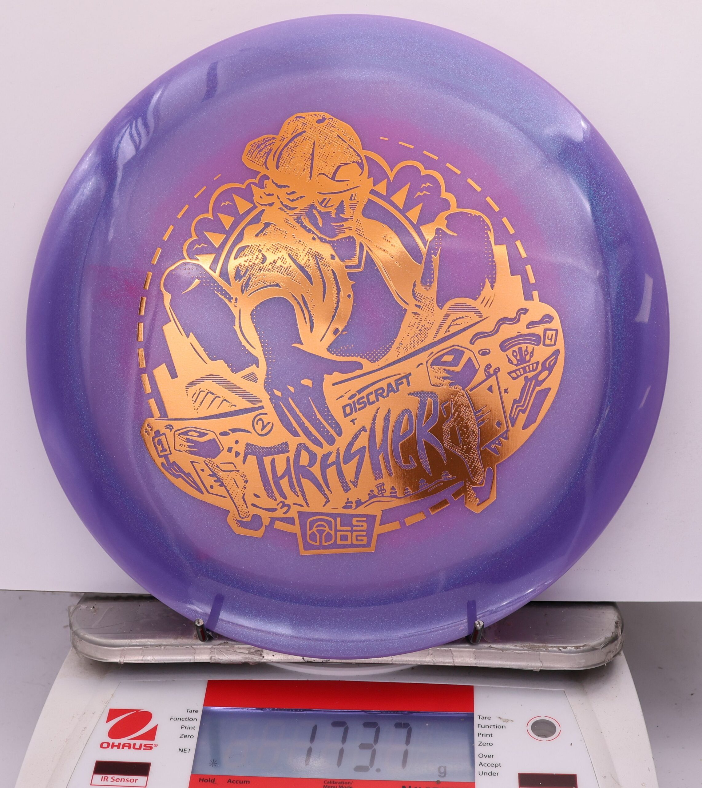 814329 ESP Swirl Colorshift Thrasher, 2026 Ledgestone - #04 Purple, 174
