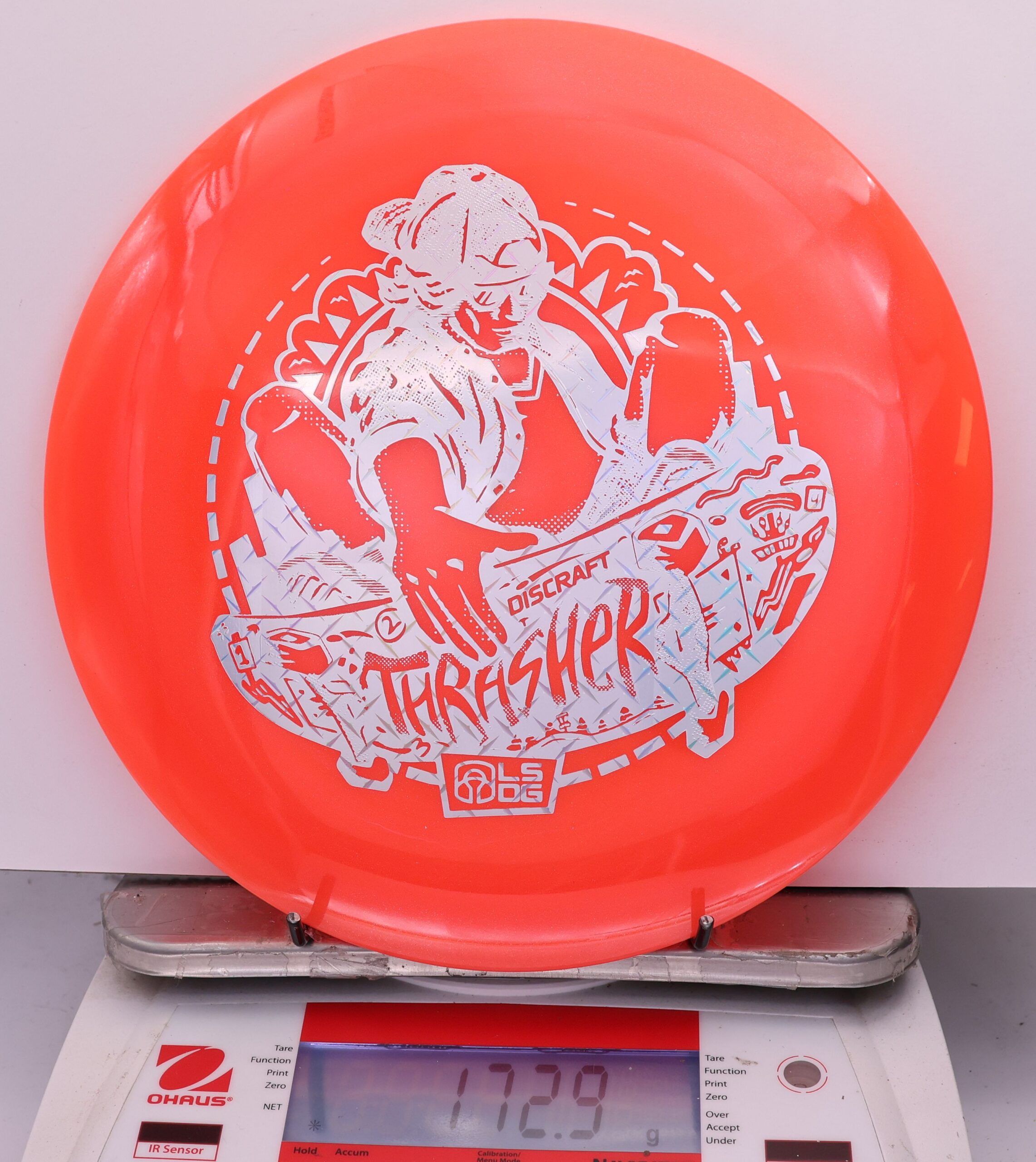 814343 ESP Swirl Colorshift Thrasher, 2026 Ledgestone - #09 OrangeRed, 173