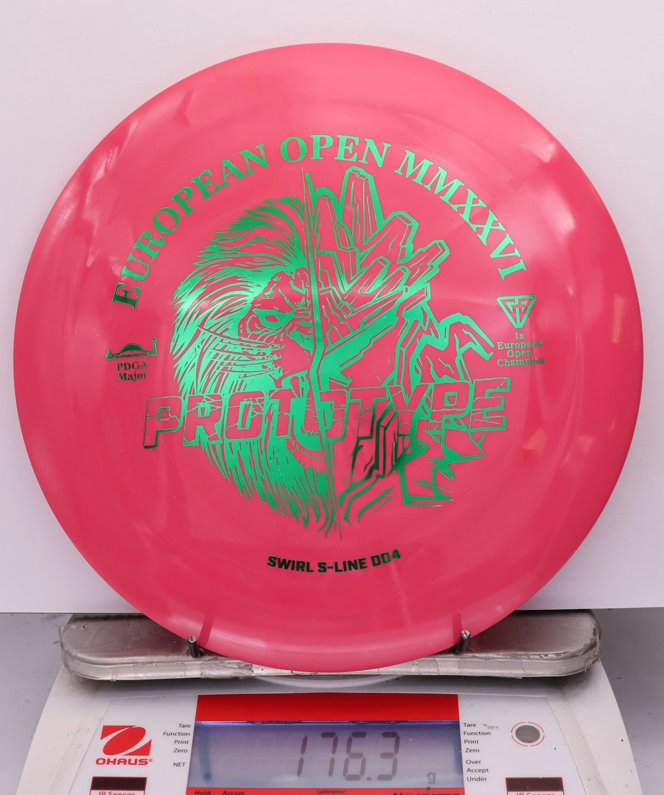 814659 Prototype Swirl S-Line DD4, 2026 European Open - #36 LtRed, 176