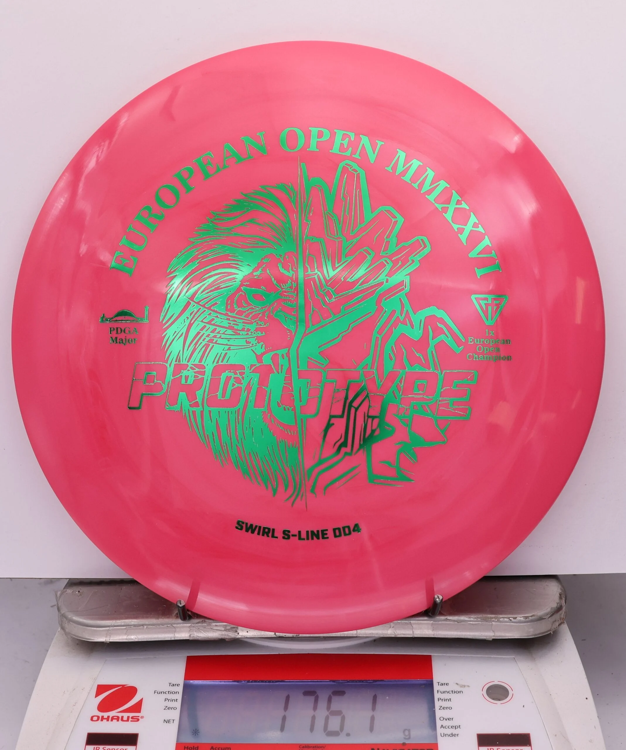 814660 Prototype Swirl S-Line DD4, 2026 European Open - #37 LtRed, 176