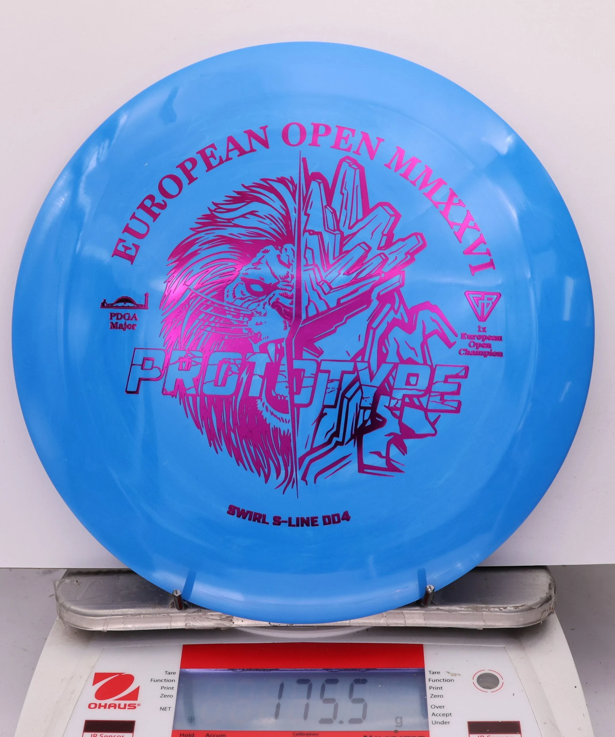 814702 Prototype Swirl S-Line DD4, 2026 European Open - #44 Blue, 176